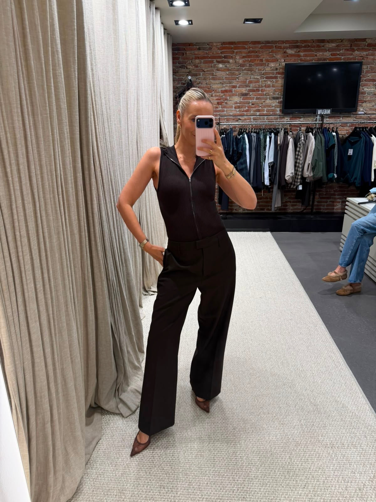 Herskind Ivano Mid Waist Pants