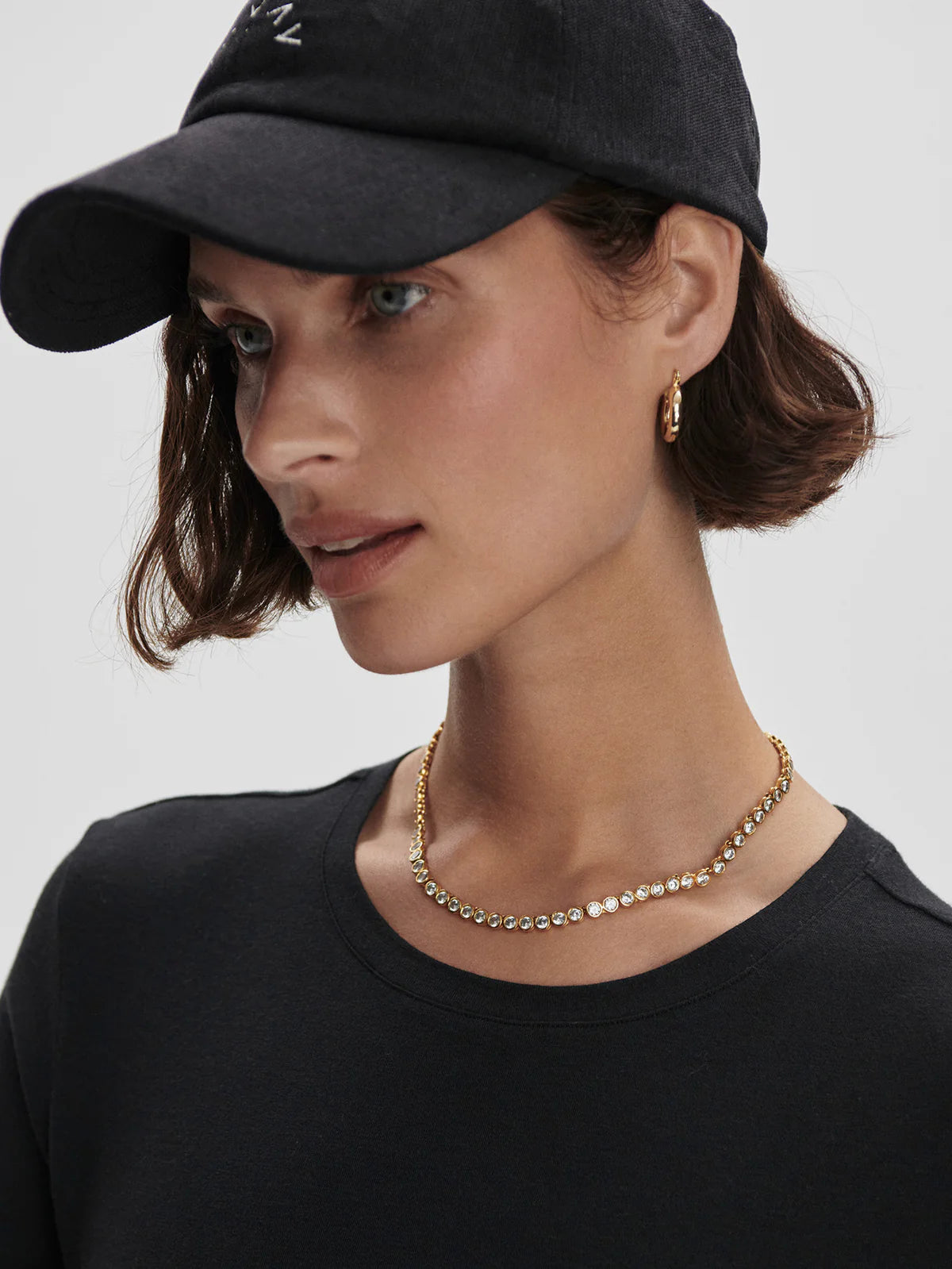 Varley Regina Fitted Tee Black