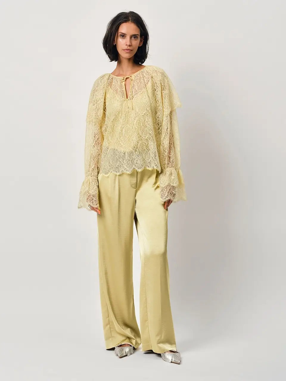 Jules Satin Smart Pants