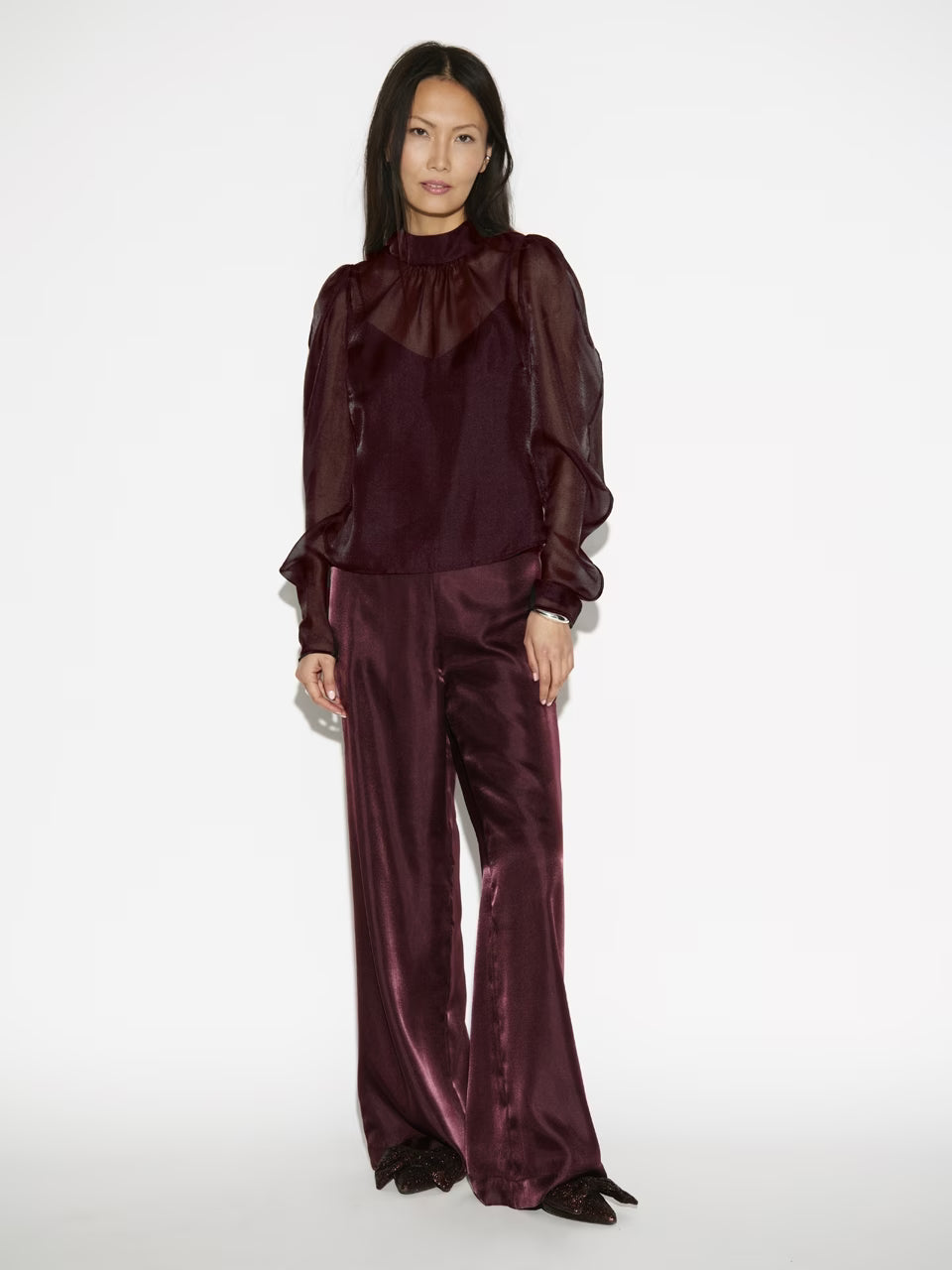 Top Ocean Puffy Sleeve