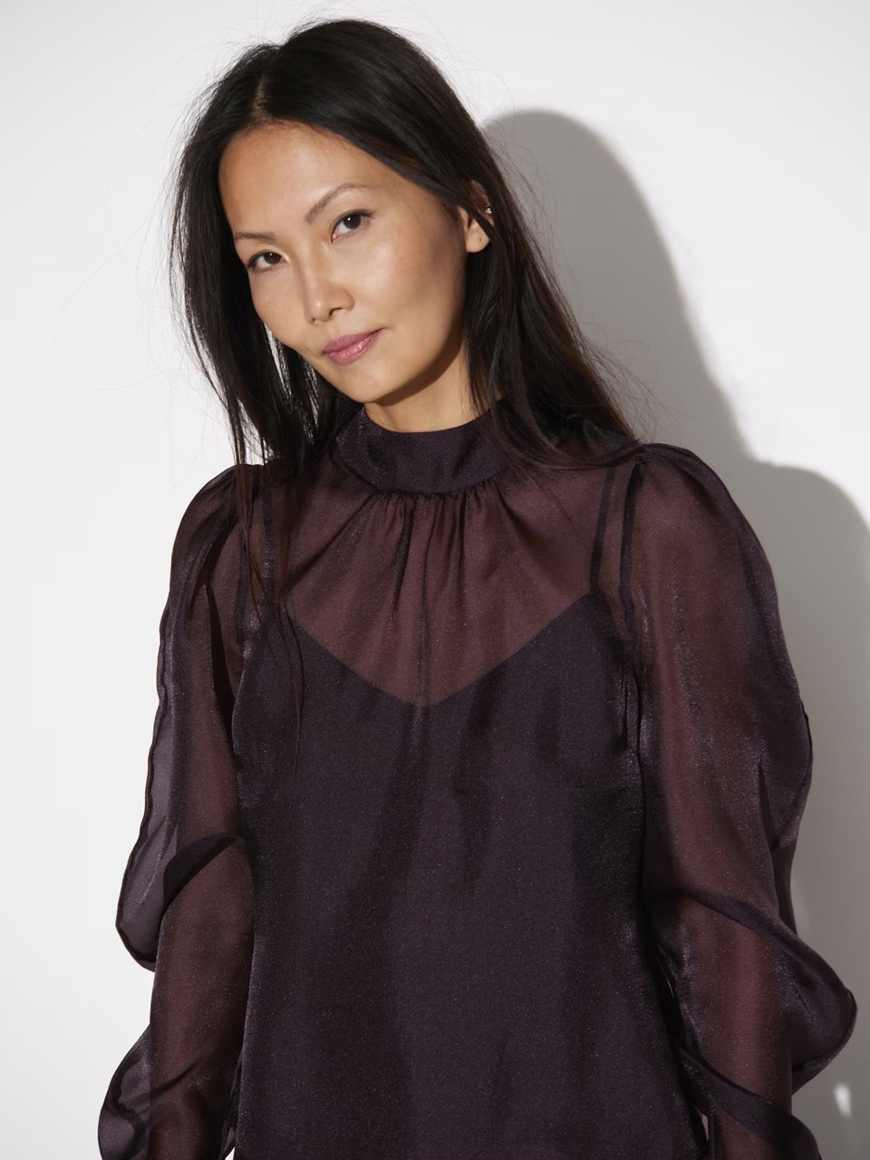 Top Ocean Puffy Sleeve