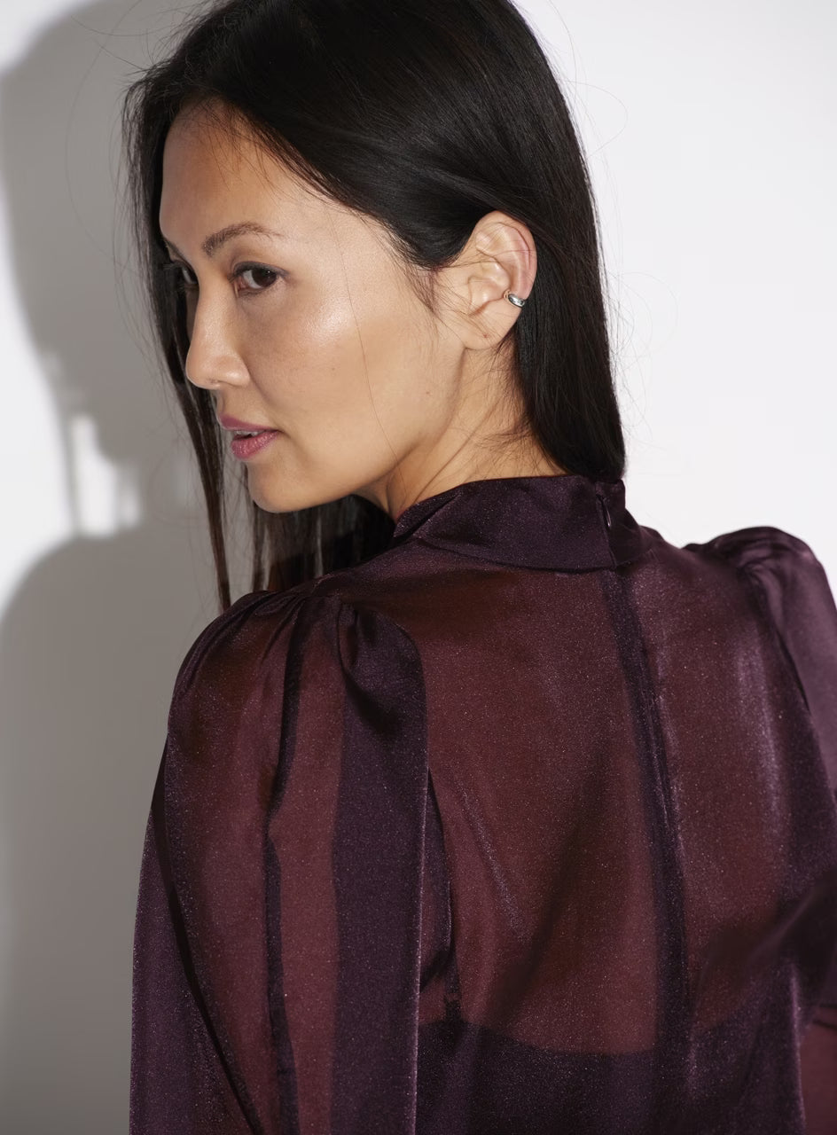 Top Ocean Puffy Sleeve