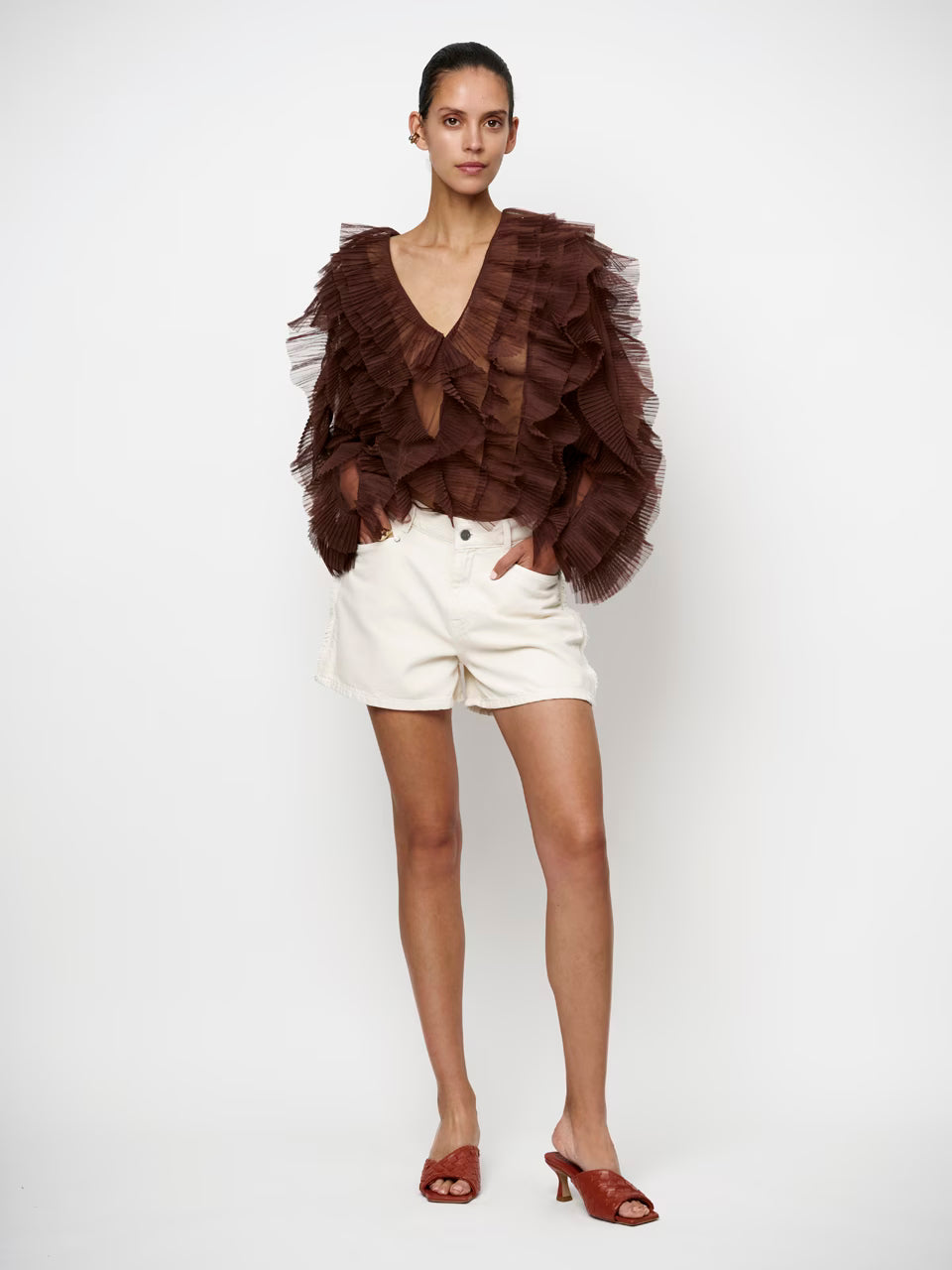 Dante Phora Tulle Ruffled Top27
