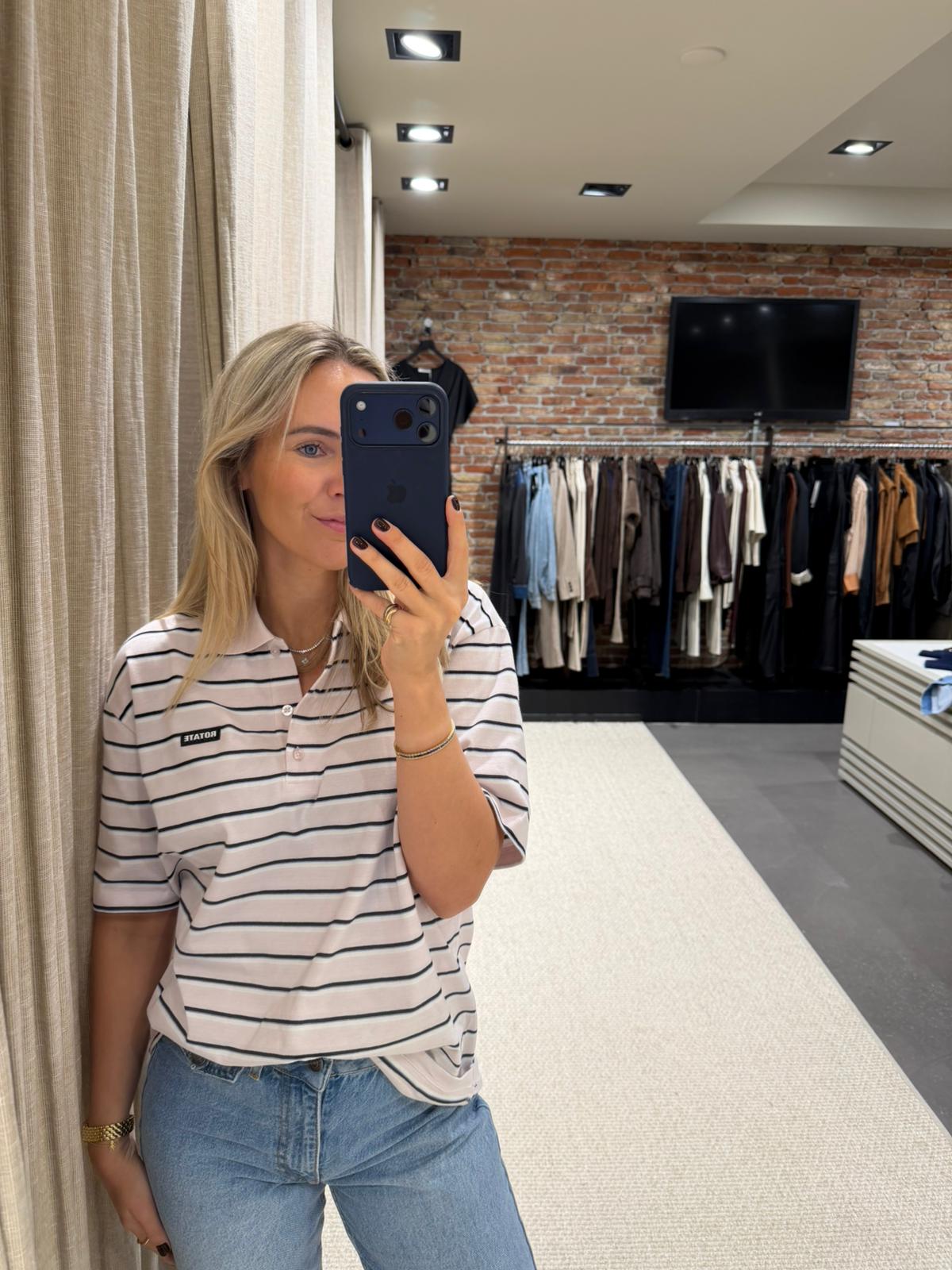 Rotate Jersey Polo Shirt