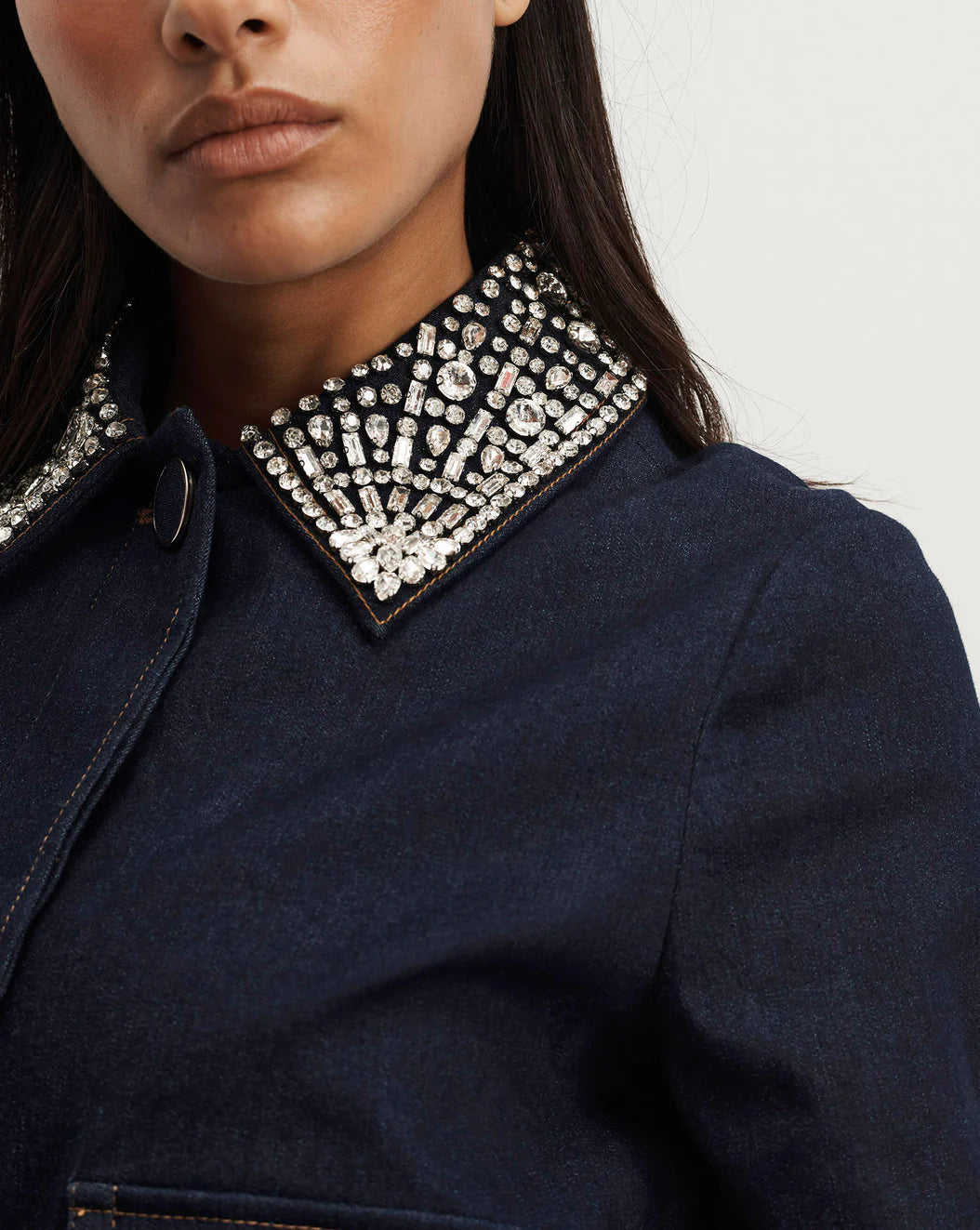 Veronica Beard Jacket Embellished Barrington