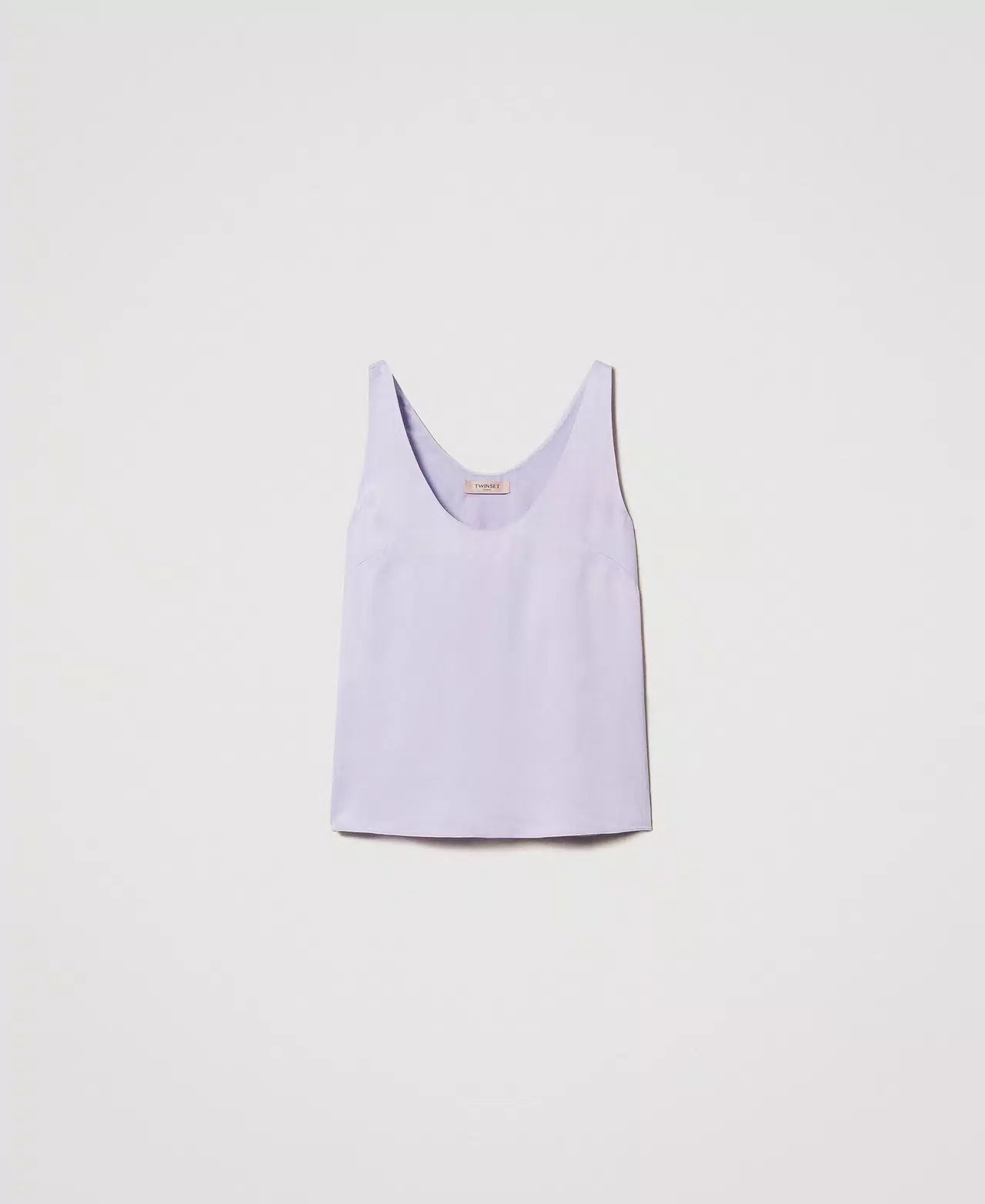 Top Fiori Di Lilla Cropped