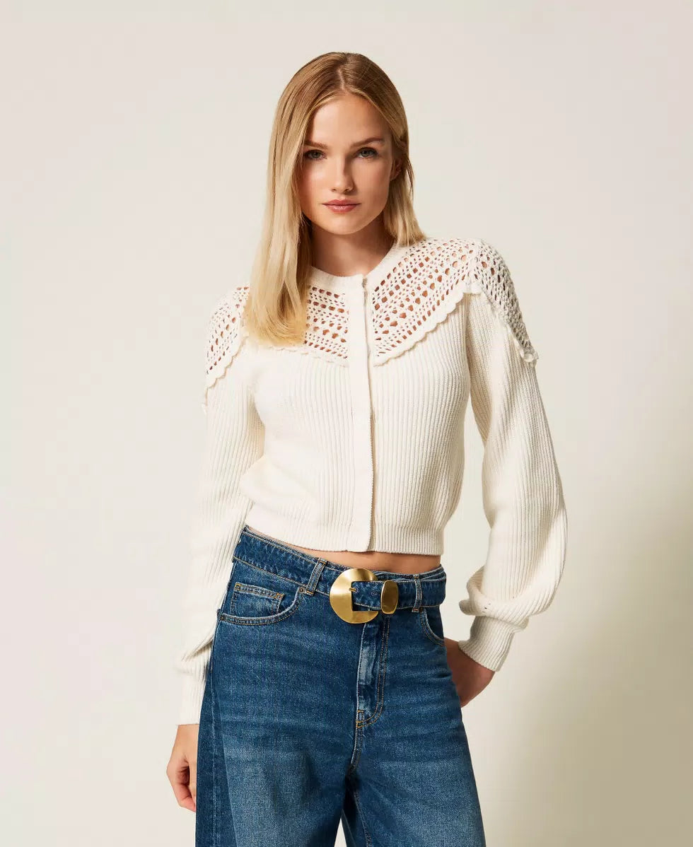 Twinset Cardigan 3100 Parchment
