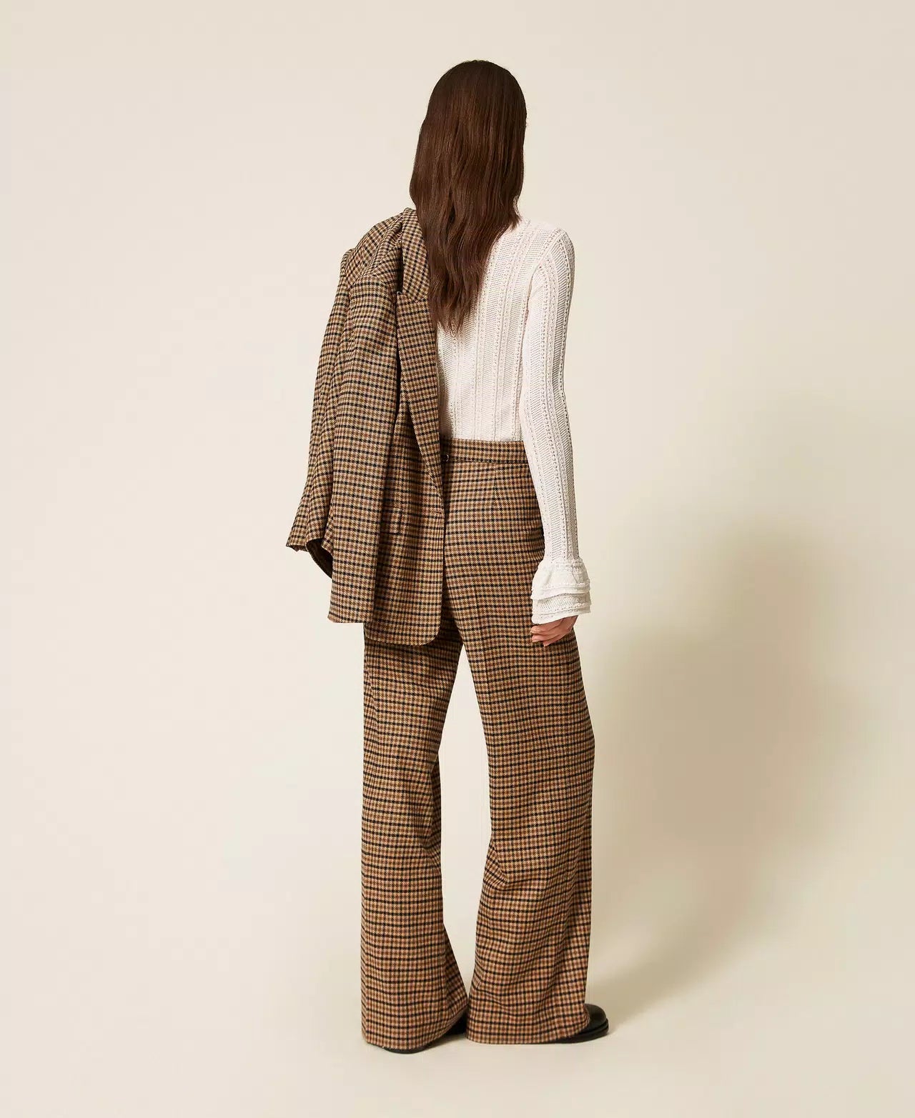 Pantalon Check Camello TT2421