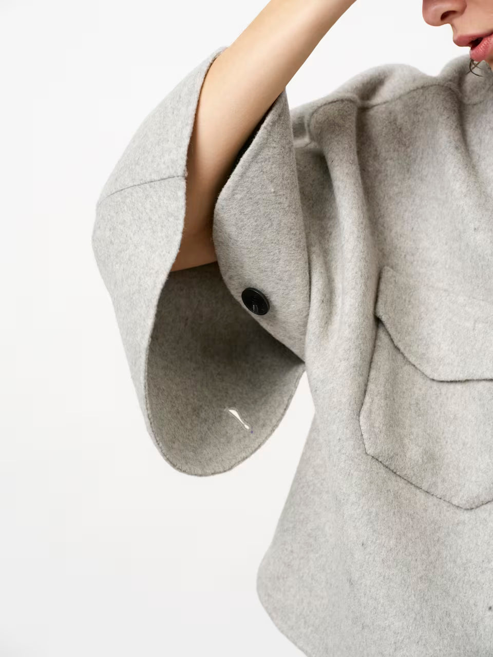 Jacket Blinx Face Wool Cape