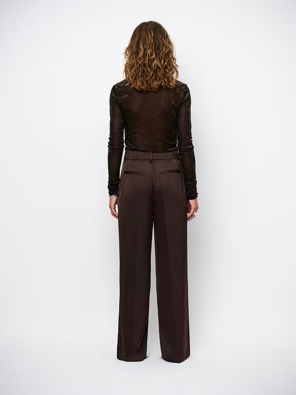 Dante Olya Velvet Mesh Jersey Top