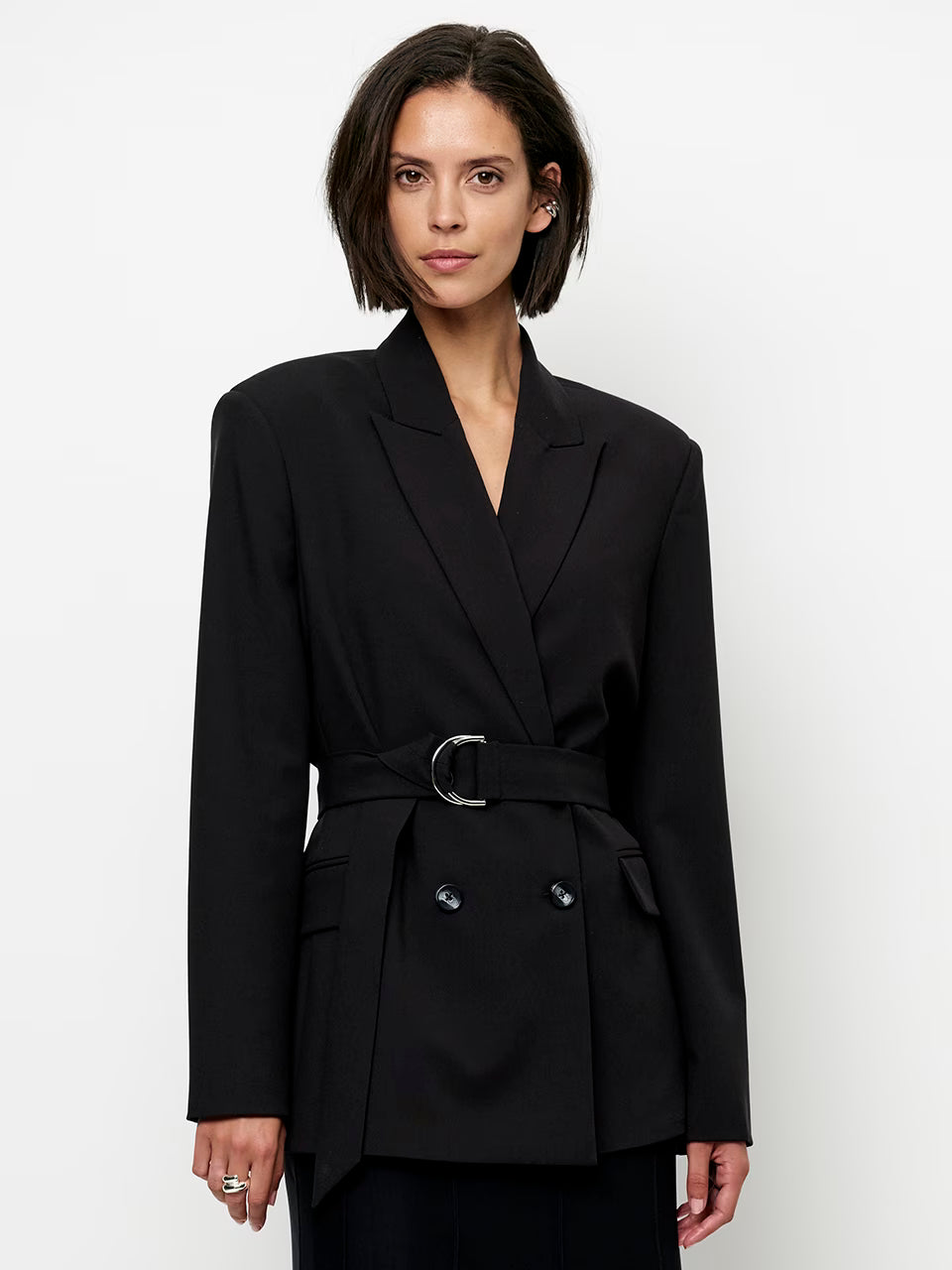 Dante Dome Belted Blazer