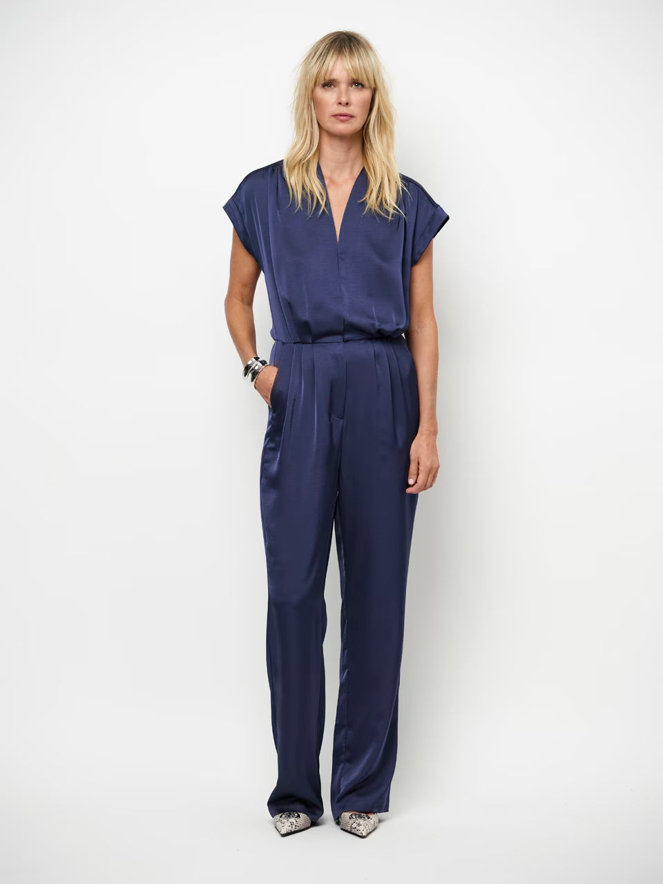 Dante Oyana Satin Jumpsuit