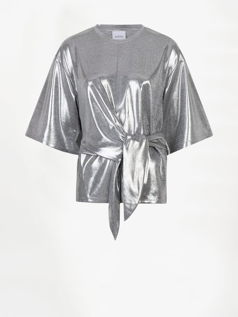 Dante Uxia Metallic Twist Detail top