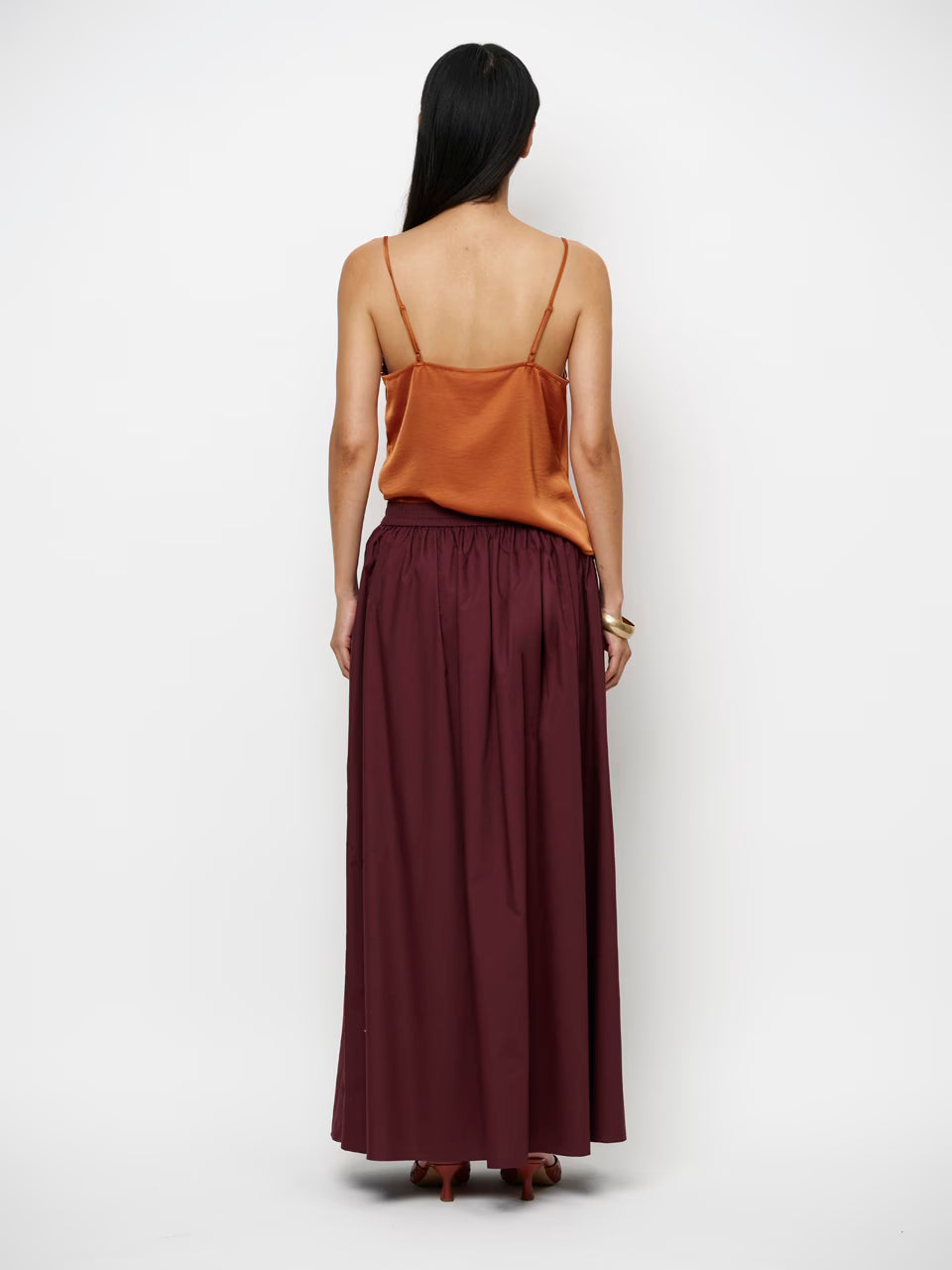 Dante Ligne Lace Top Sunset Orange