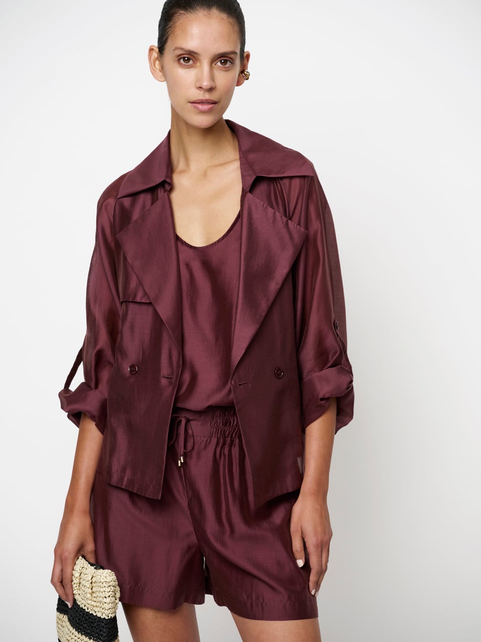 Dante Svea Short Trench Blazer