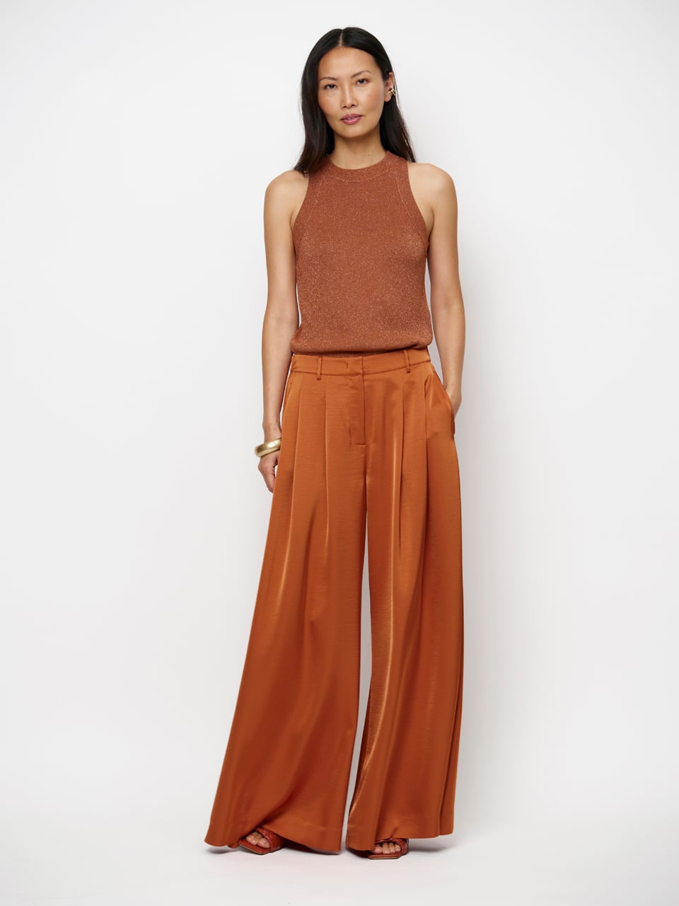 Dante Noki Metallic Knitted Tanktop