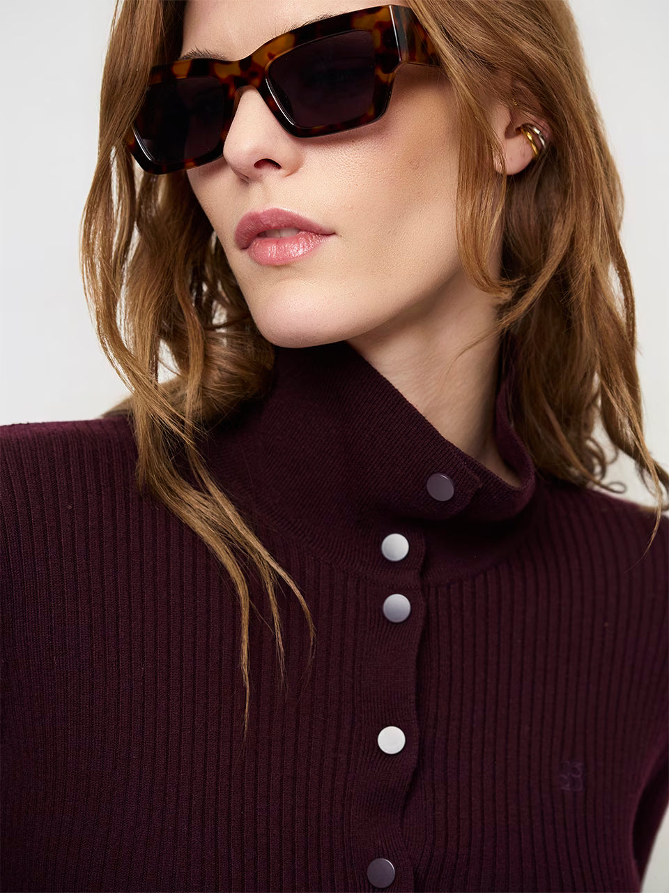 Dante Lisai Rin-knitted Polo Sweater