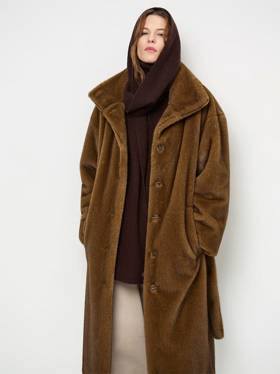 Dante Lone Hooded Scarf