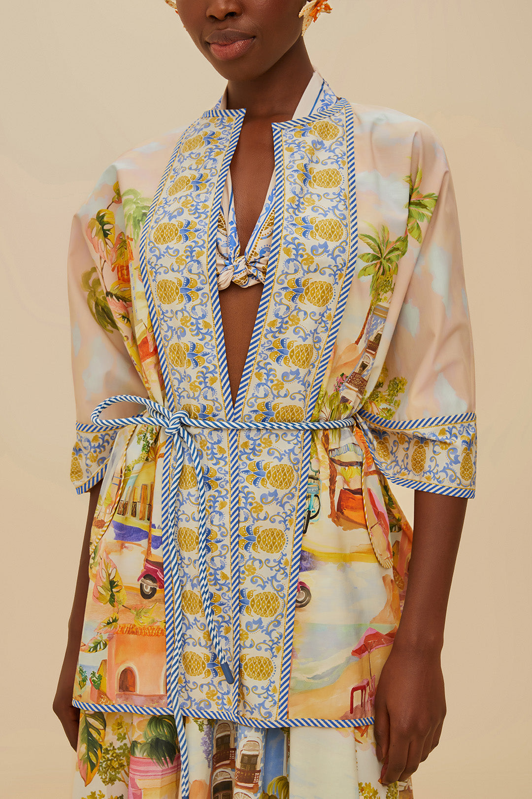Aracati Multicolor Kimono