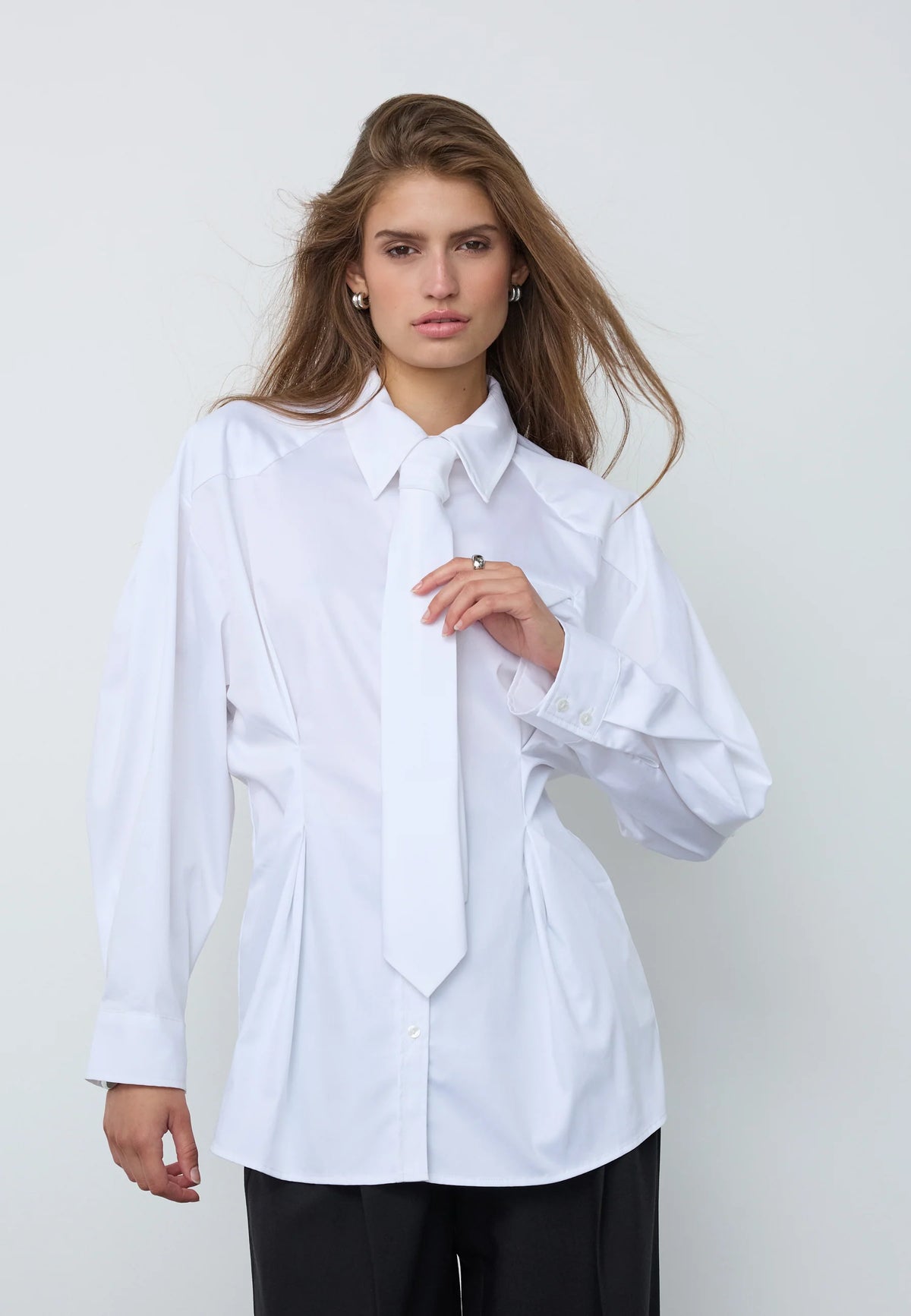 Co'couture DaliaCC Tie Pleat Shirt