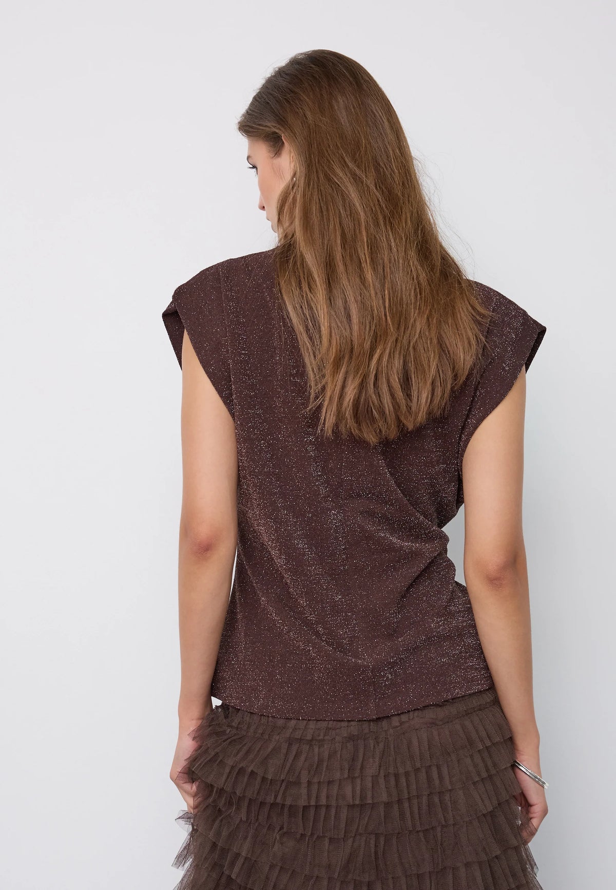 Co'couture Esti Pleat Top