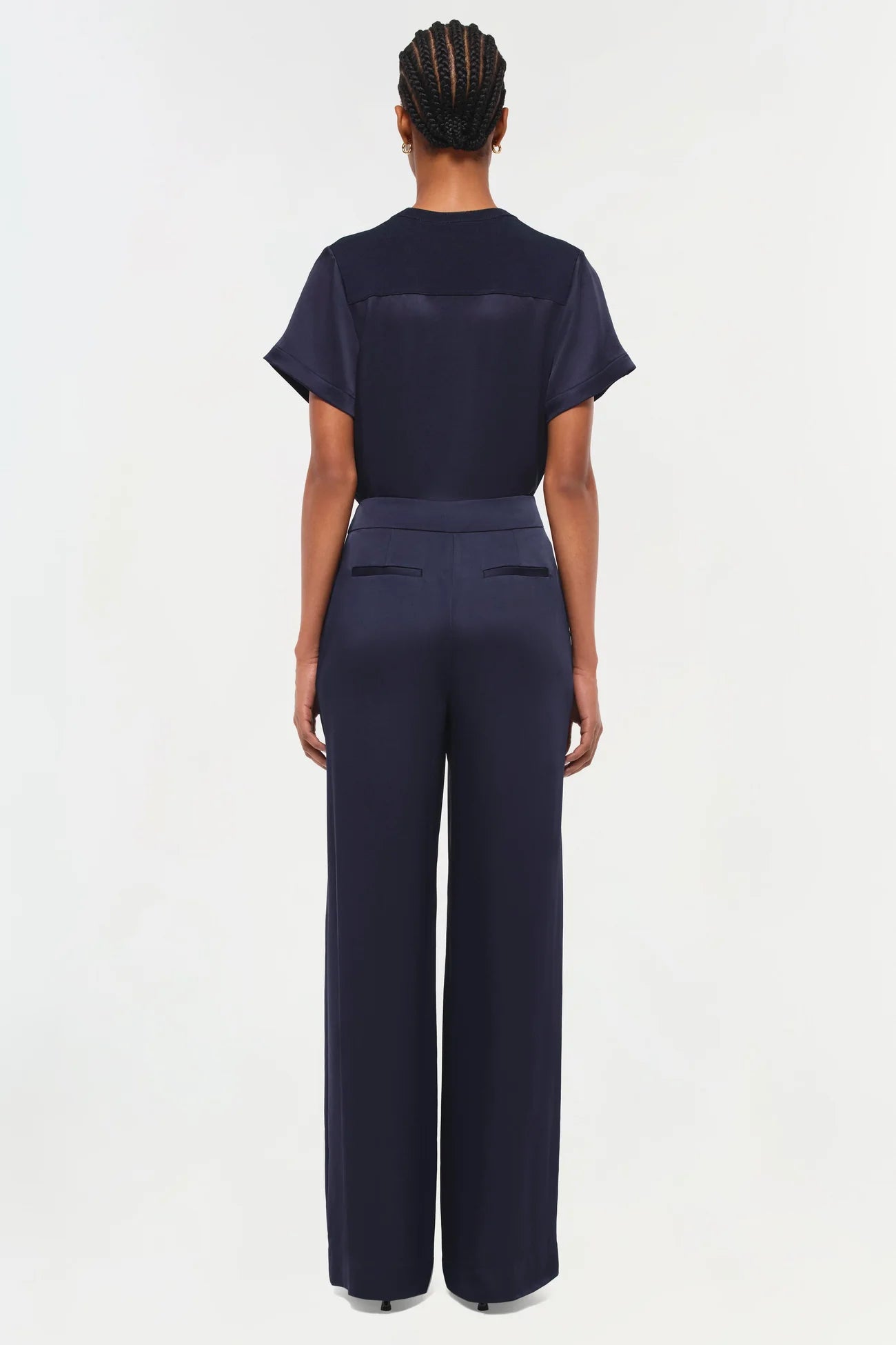 Kyra Wide Leg Pants Midnight