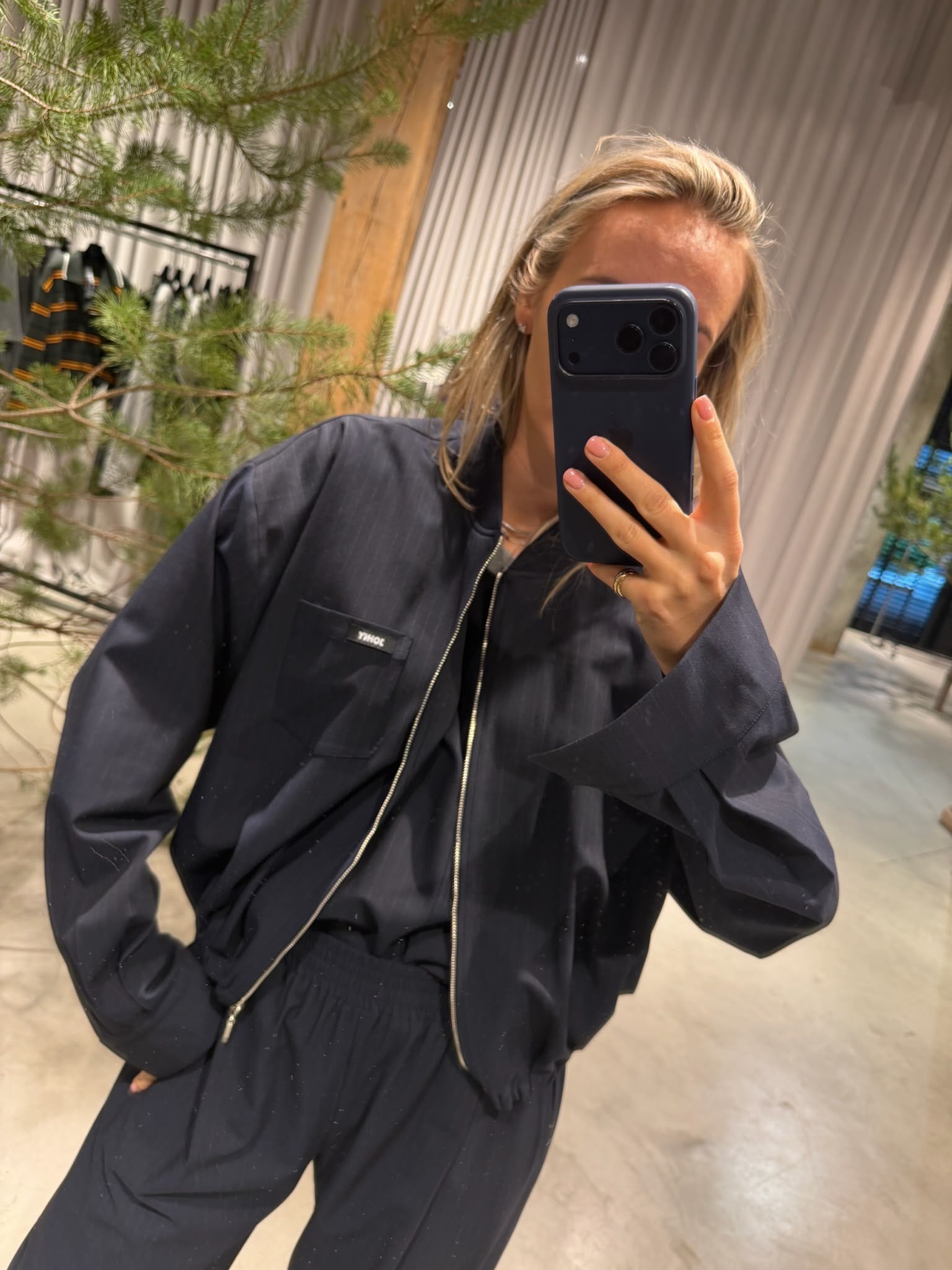 Johny blouse Cooper Pinstripe