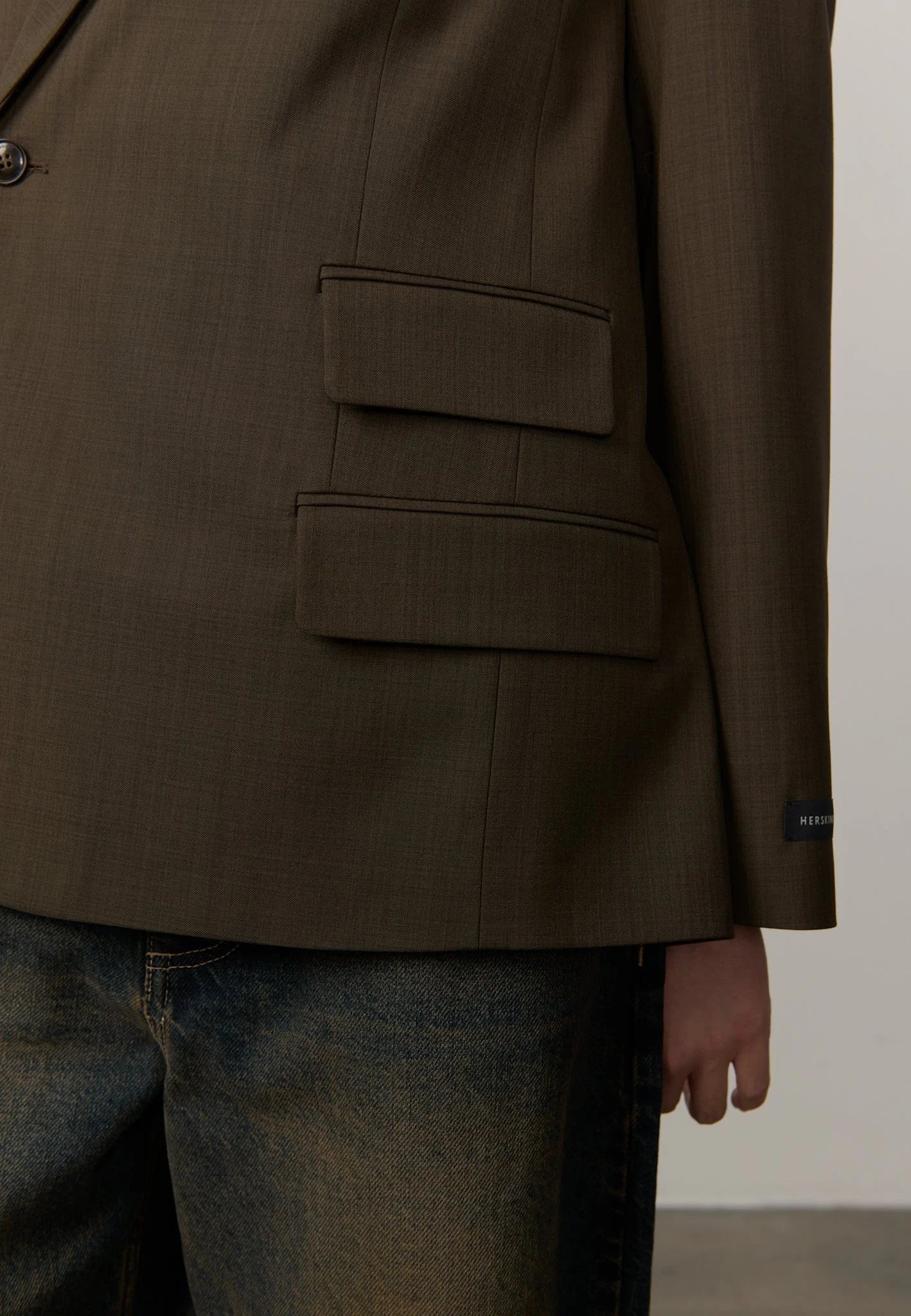Herskind Amalfi Regular Blazer Khaki