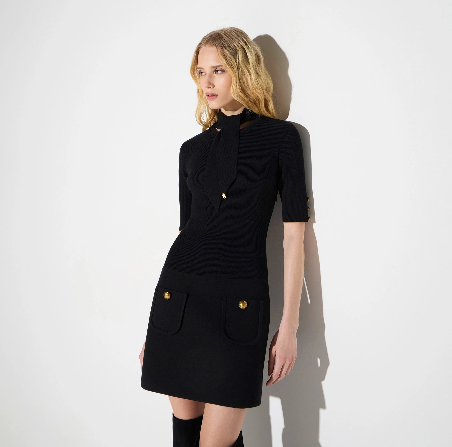 Elisabetta Franchi Woma's Knitted Dress AM04