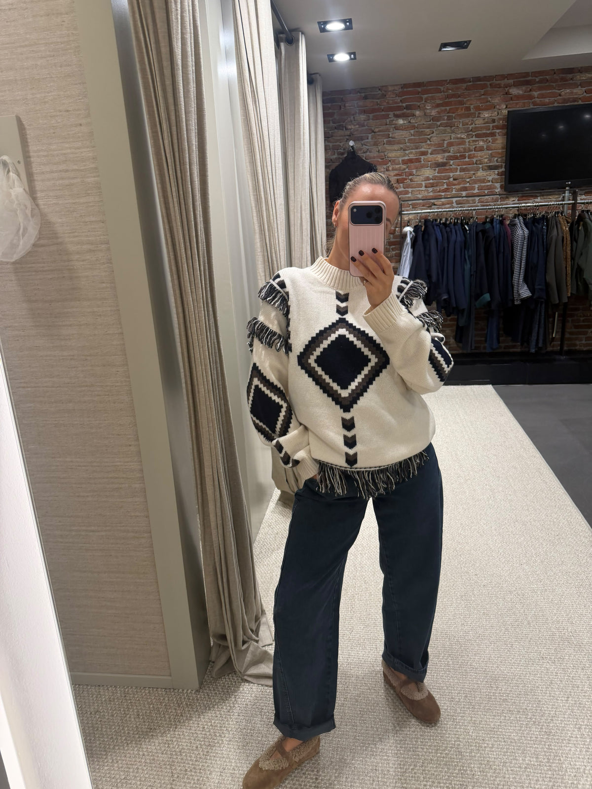Berenice Pull Franges
