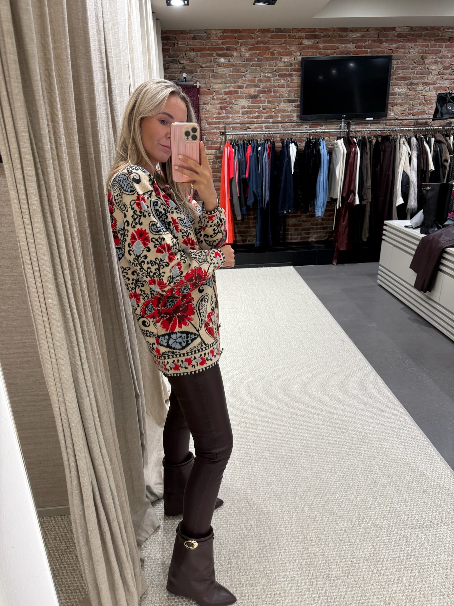 Cardigan Francesca Sand