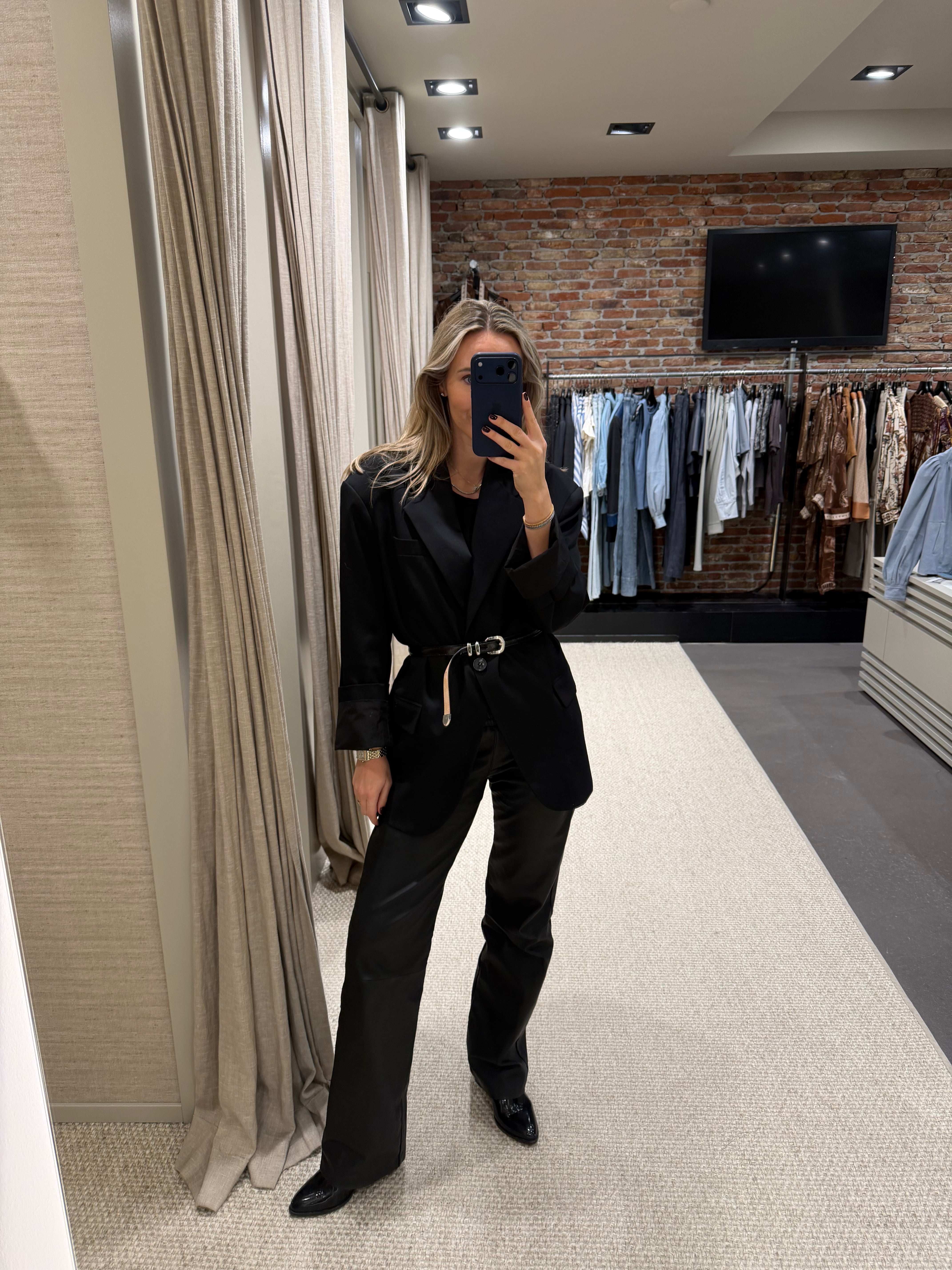 BY LOEE Blazer black