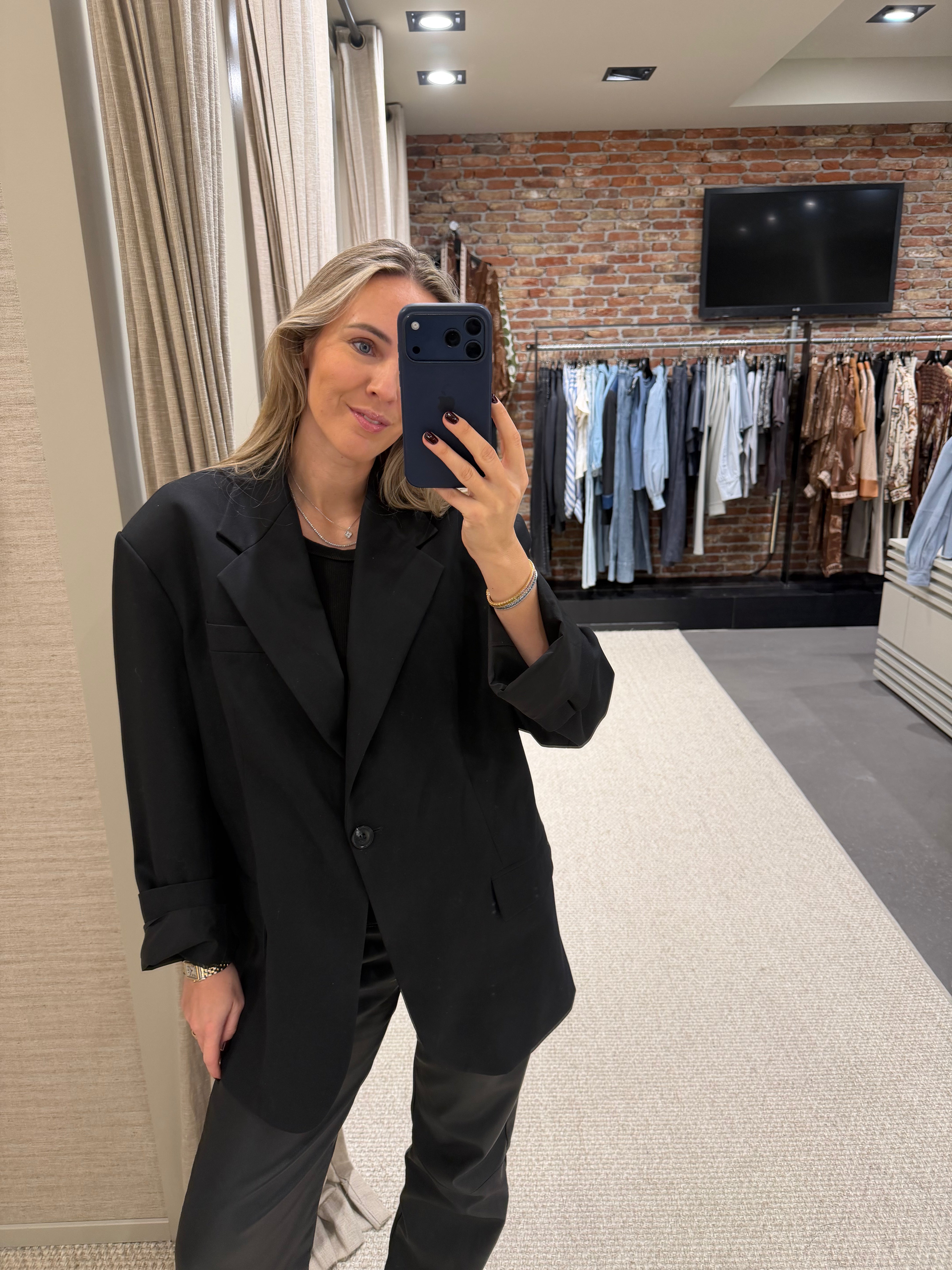 BY LOEE Blazer black