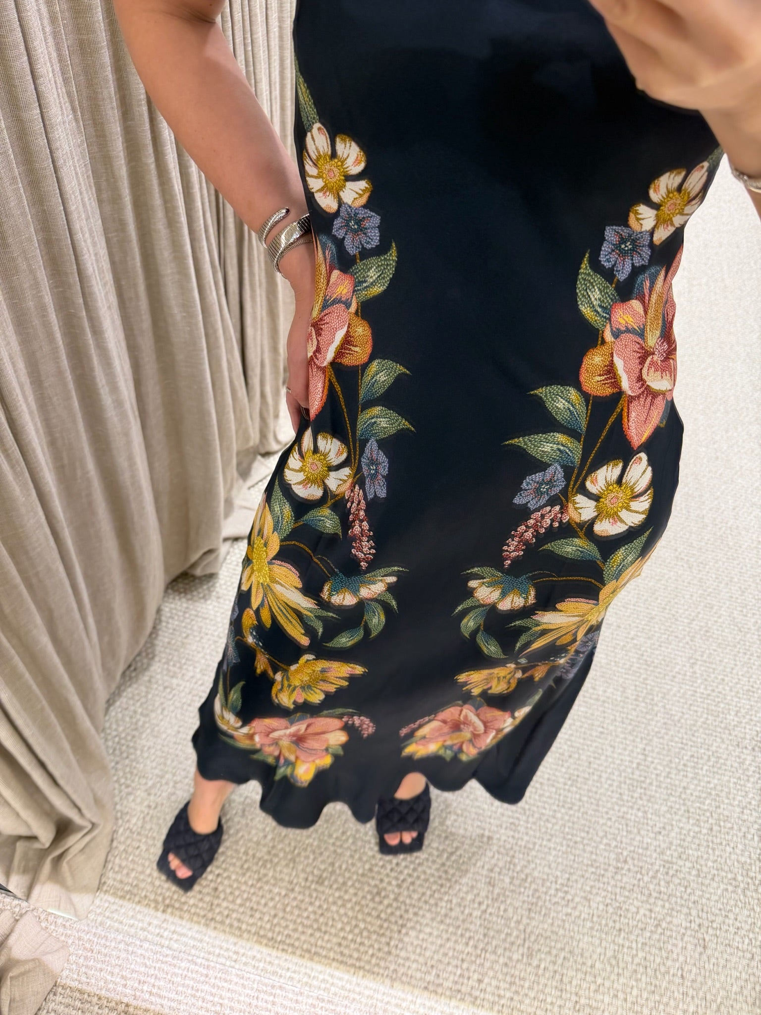 Farm Rio Maira Floral Maxi Dress