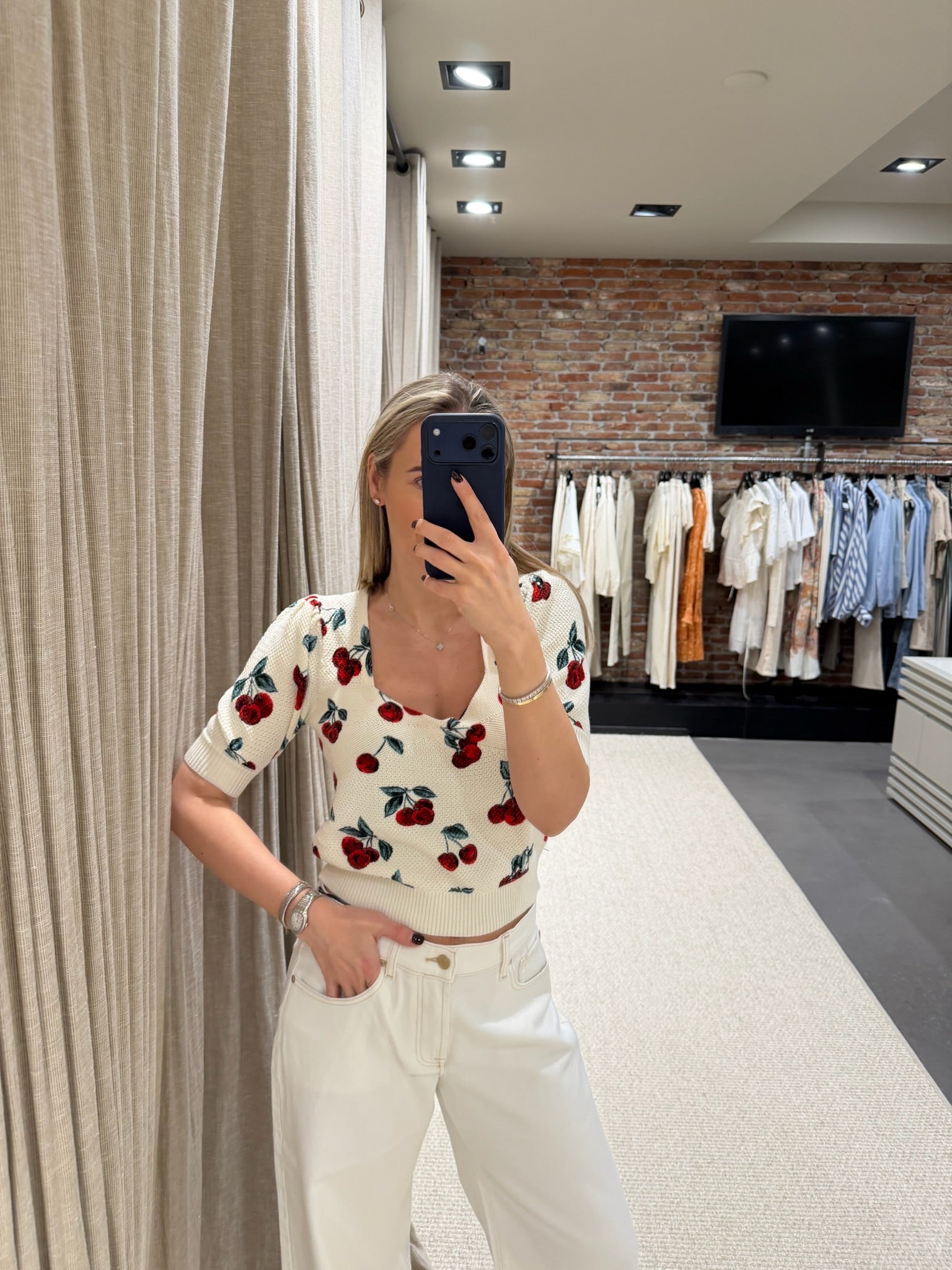 Twinset Sweat Cherries