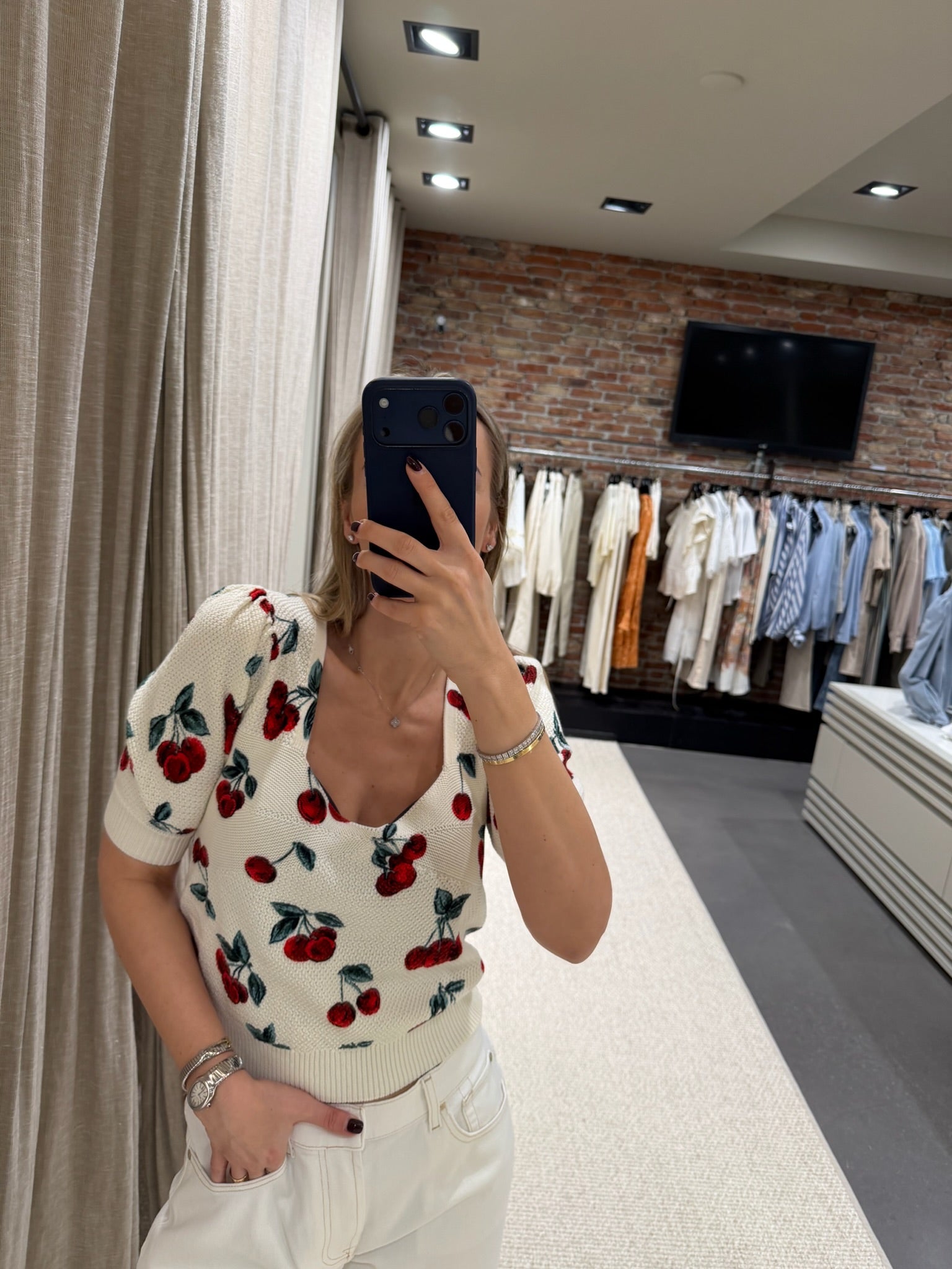 Twinset Sweat Cherries