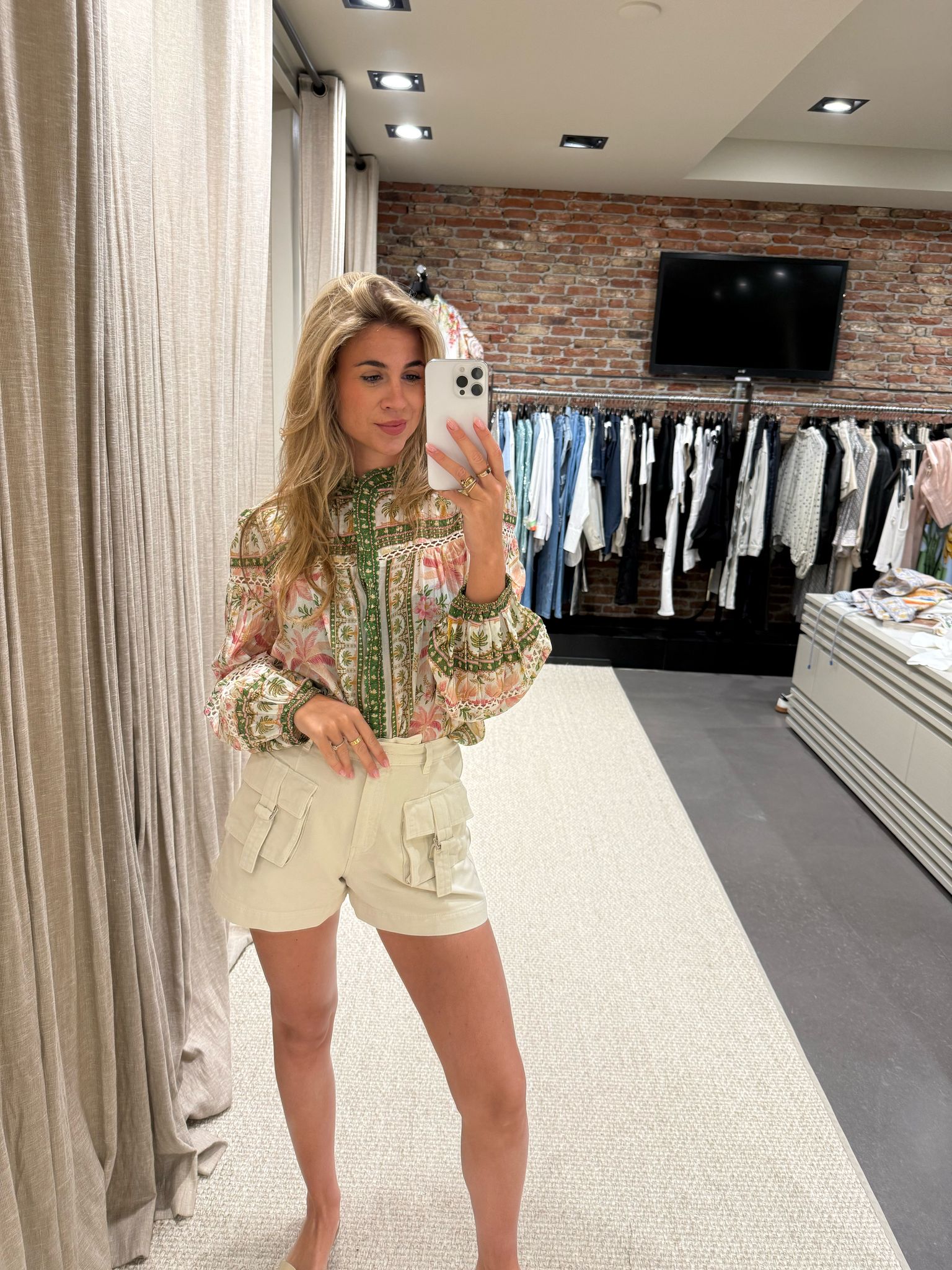 Blouse Palm Dream Off