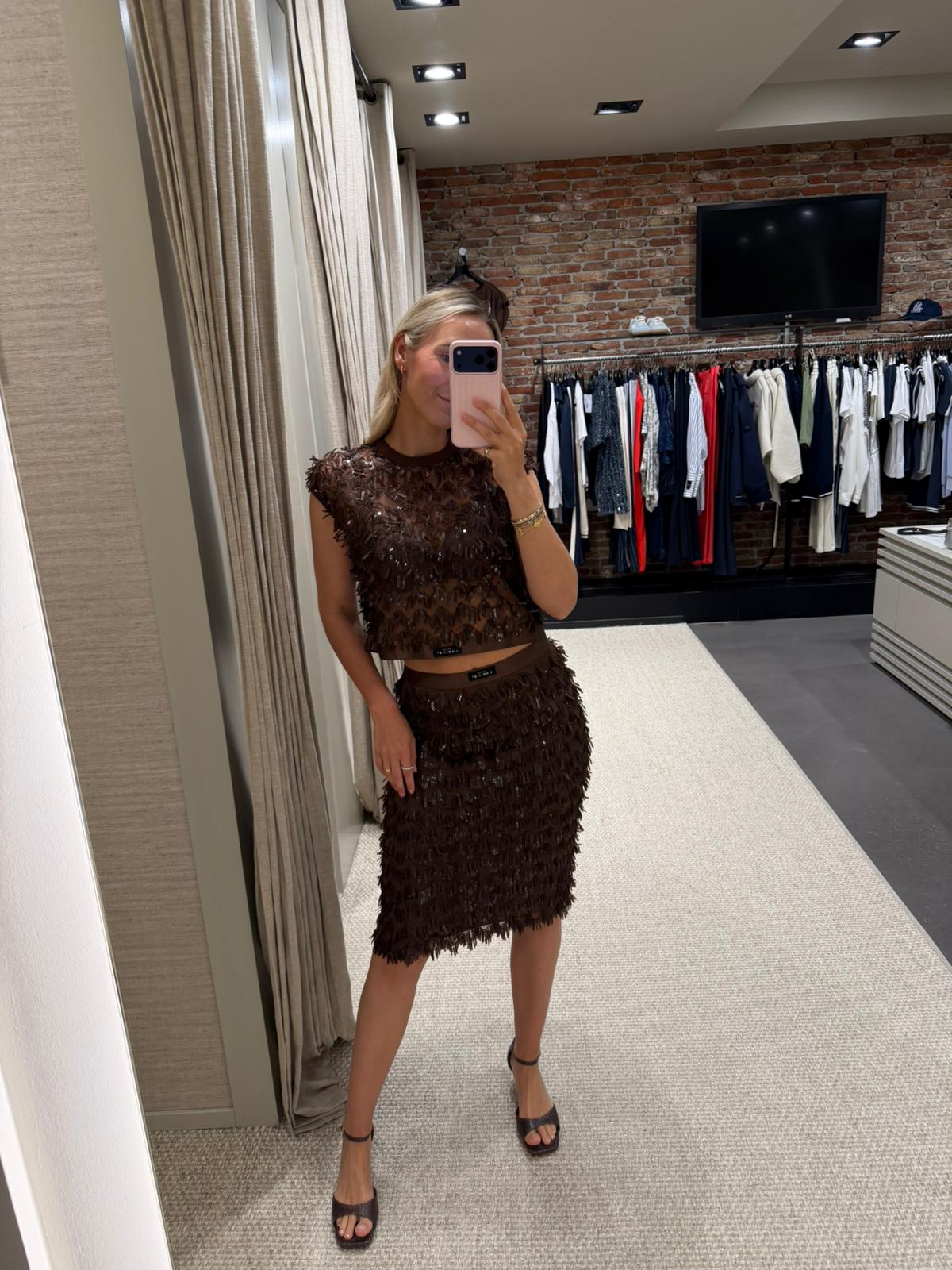 HL Limone Pencil Skirt