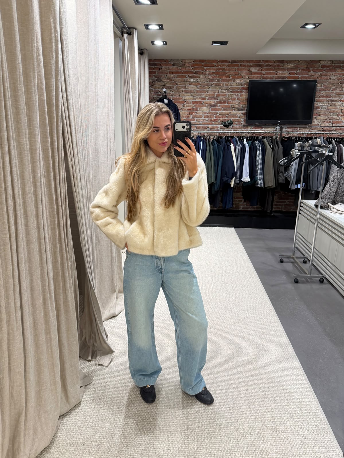 Rotate Cocoon Denim Pants