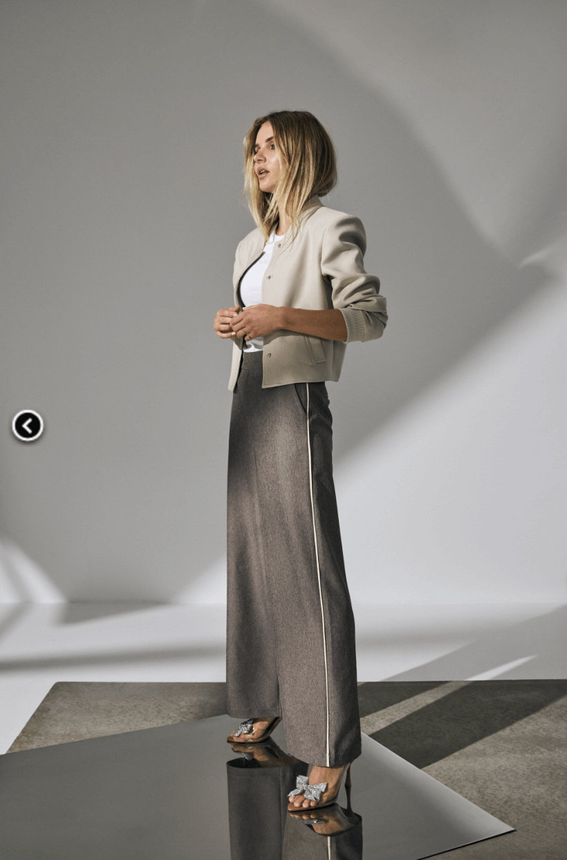 Nana Piping Wide LL Pant