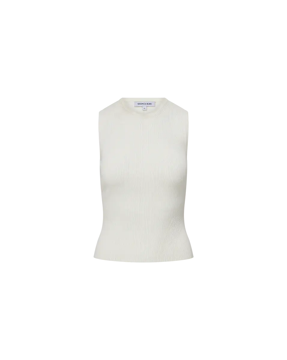 Sleeveless Crewneck Pullover