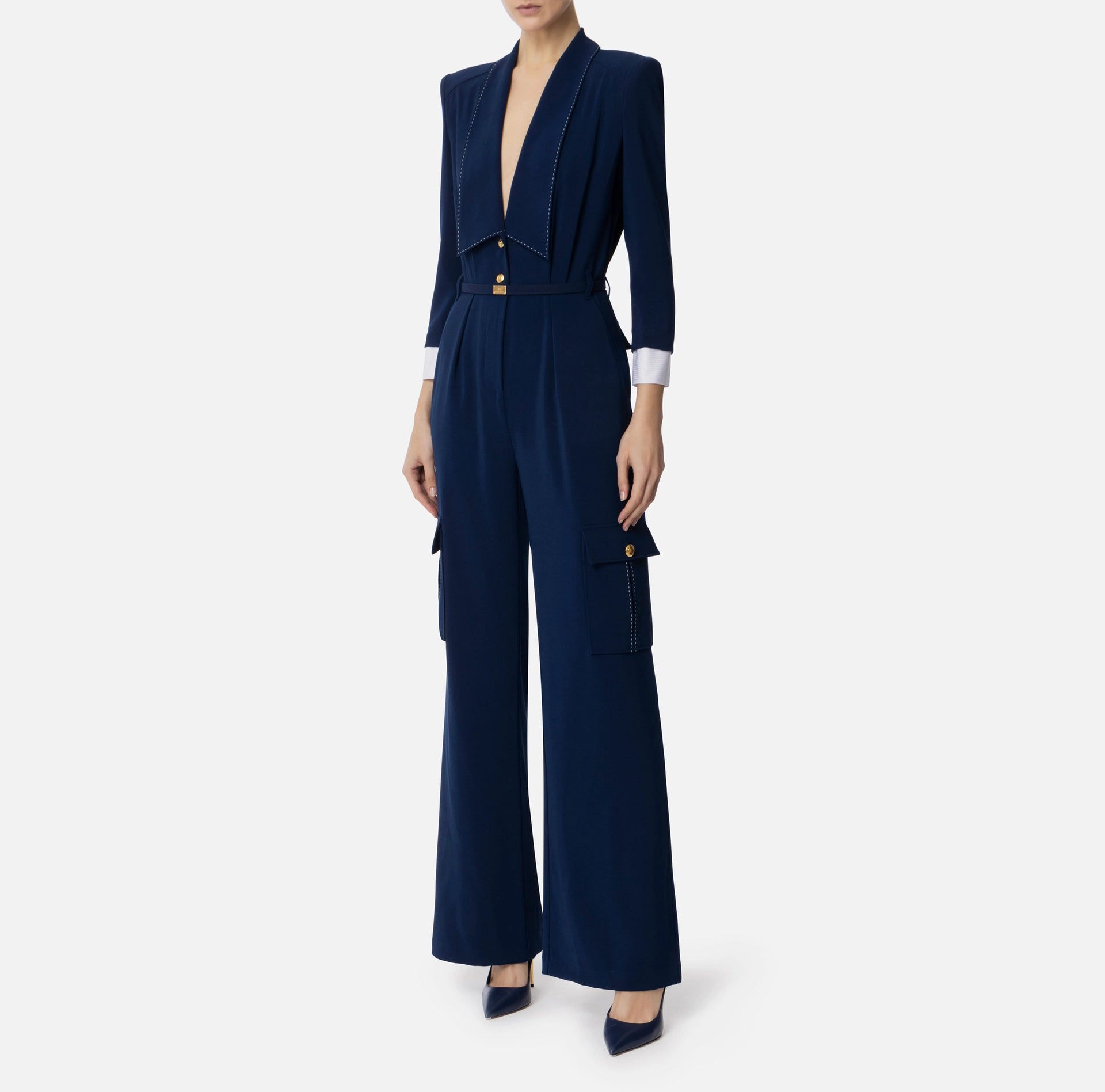 Jumpsuit Oltremare Belt