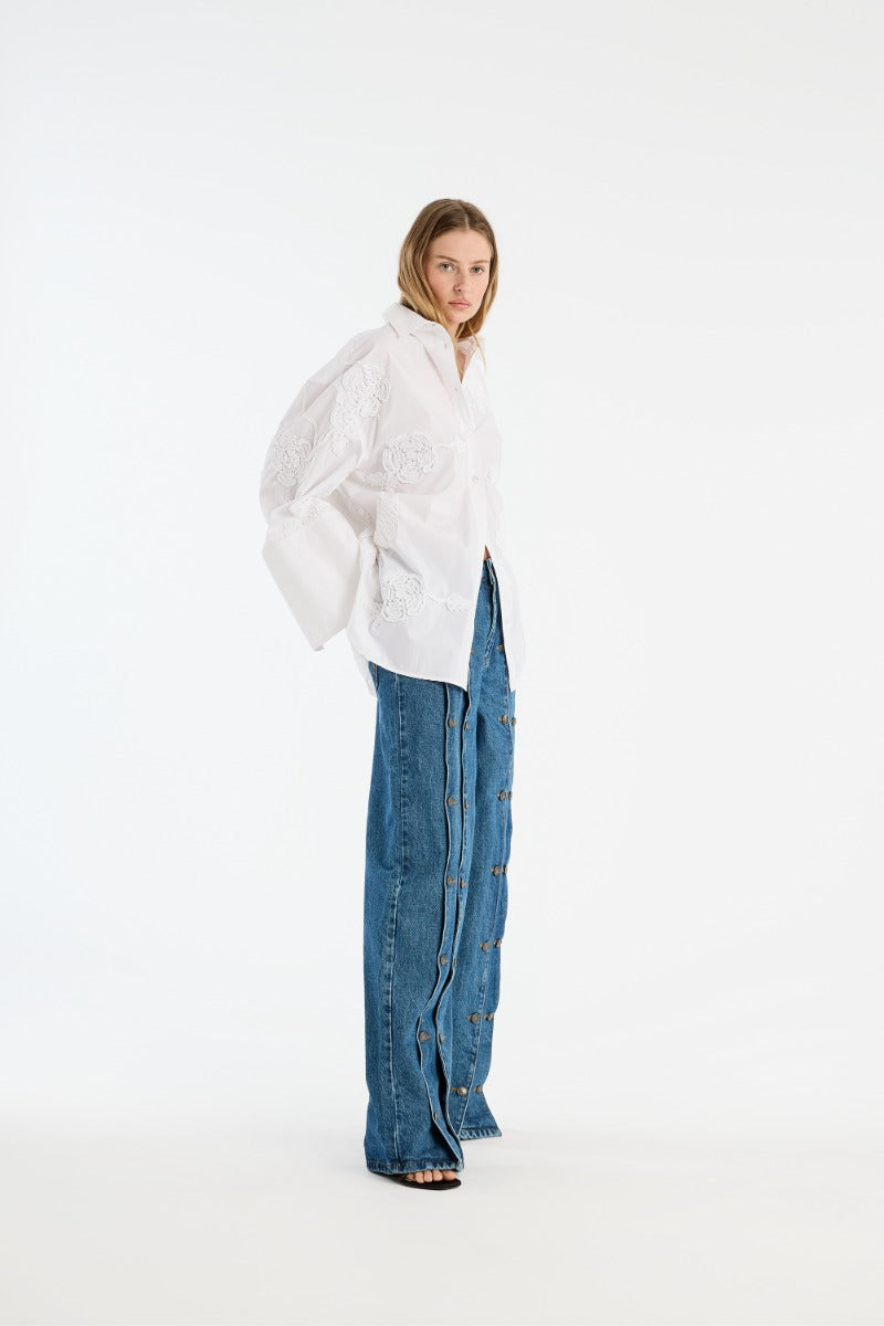 Top Flower Oversized