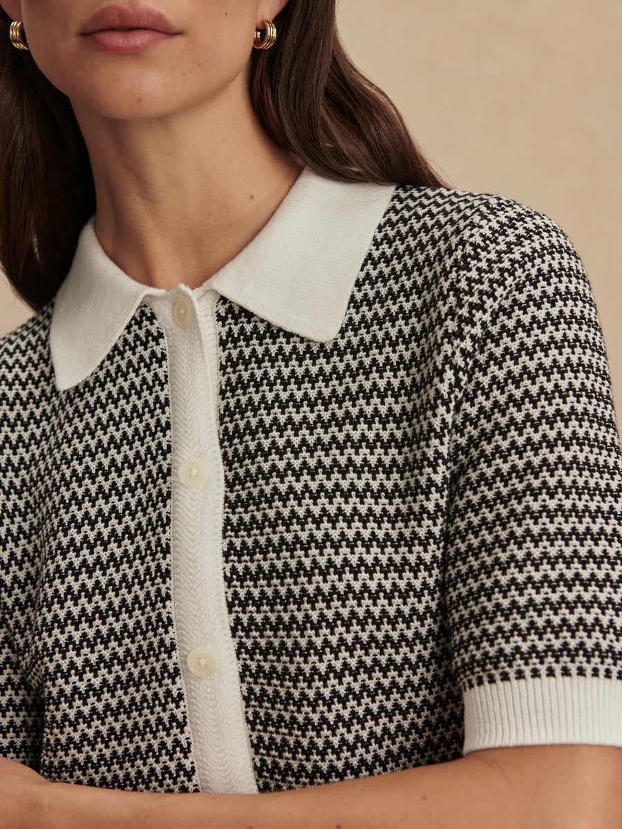 Varley Gaelle Polo Knit
