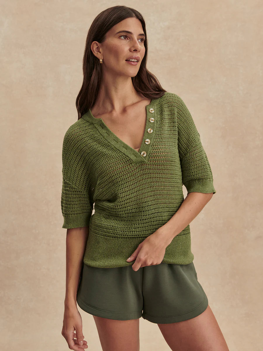 Varley Callie Knit Top