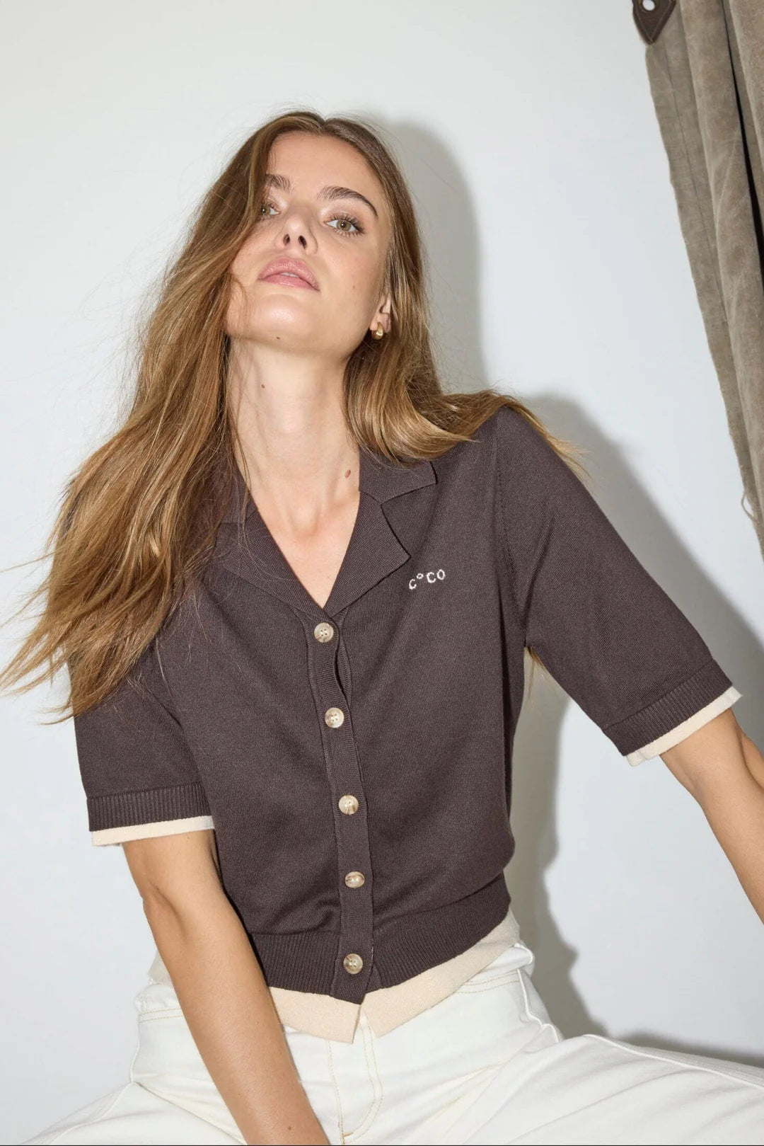 CC Cardigan Lue Crop