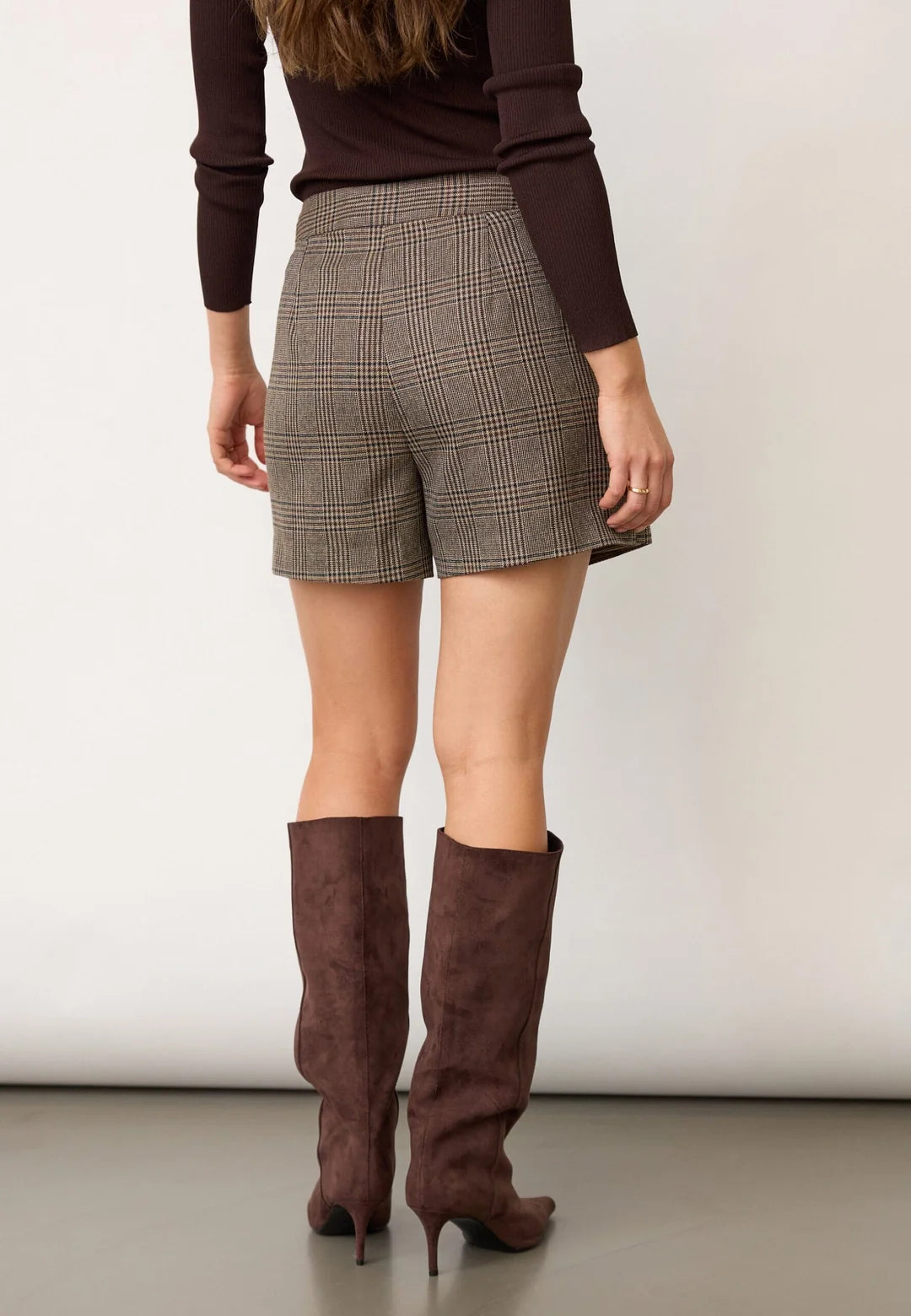 Co´couture Veya Check Wrap Skort