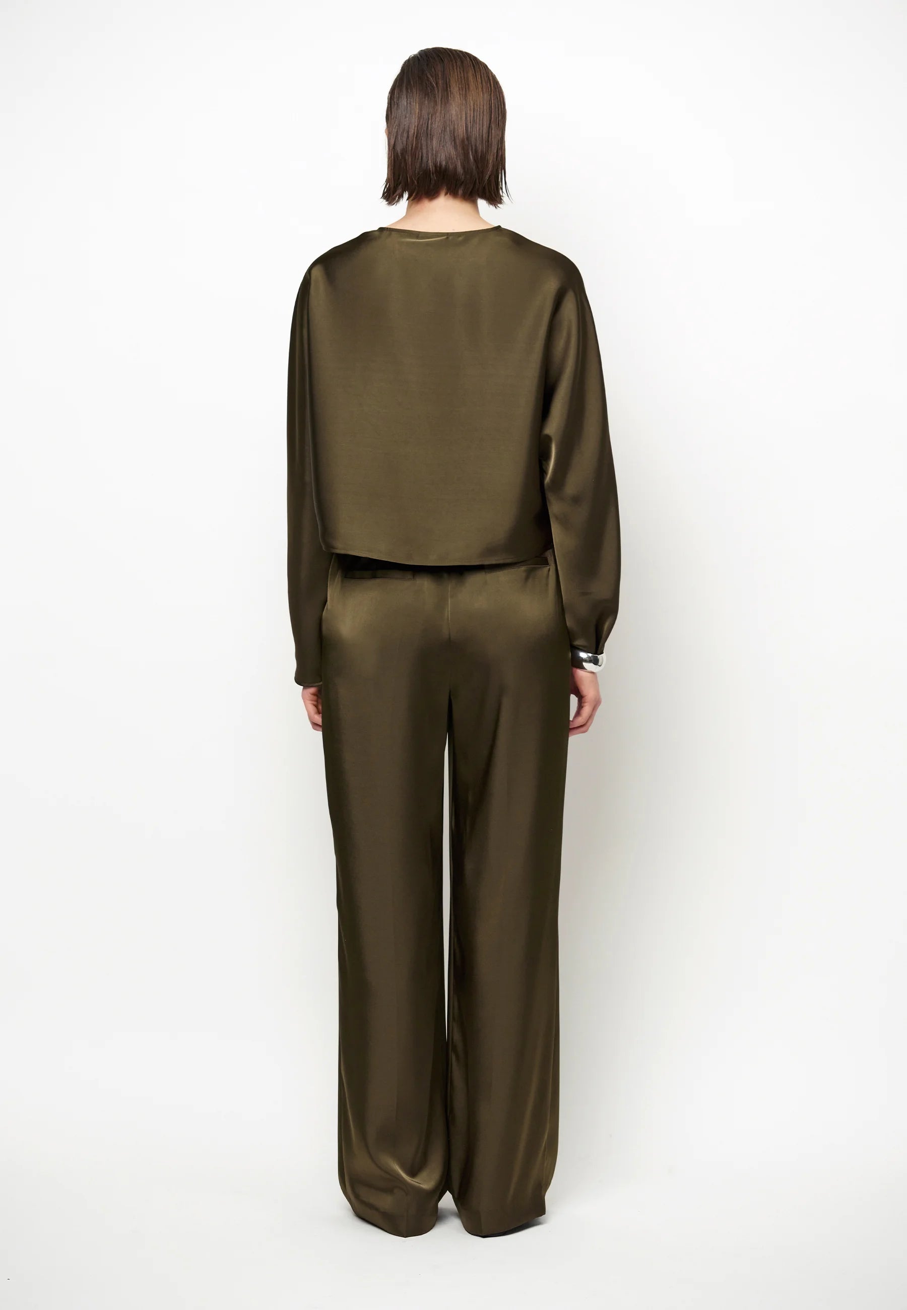 Dante Jules Bold Satin Smart Pants