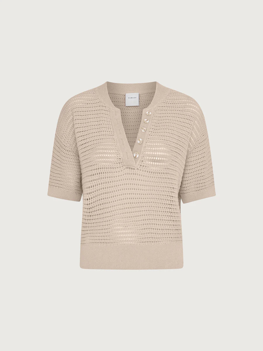 Varley Callie Knit Top