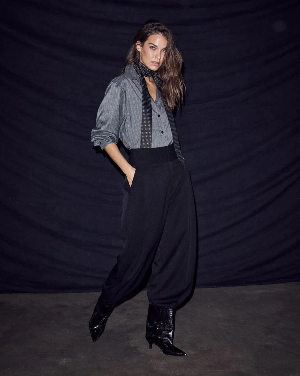 HL Zeppe Pleat Tall Pant